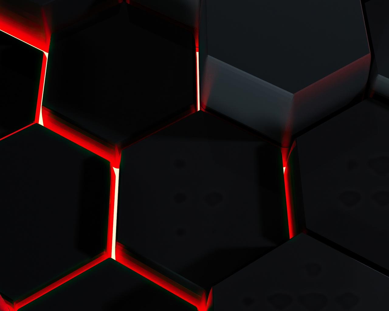 1280x1024 Download lava glow, polygons, glowing edge, abstract, dark 1280x1024 wallpaper, standard 5:4 fullscreen wallpaper, 1280x1024 HD image, background, 26010