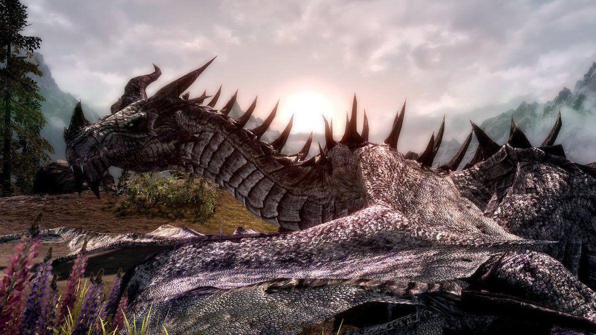 1191x670 Skyrim Dragon Wallpaper #UIM3DTH (748x421). Wallperio.com™