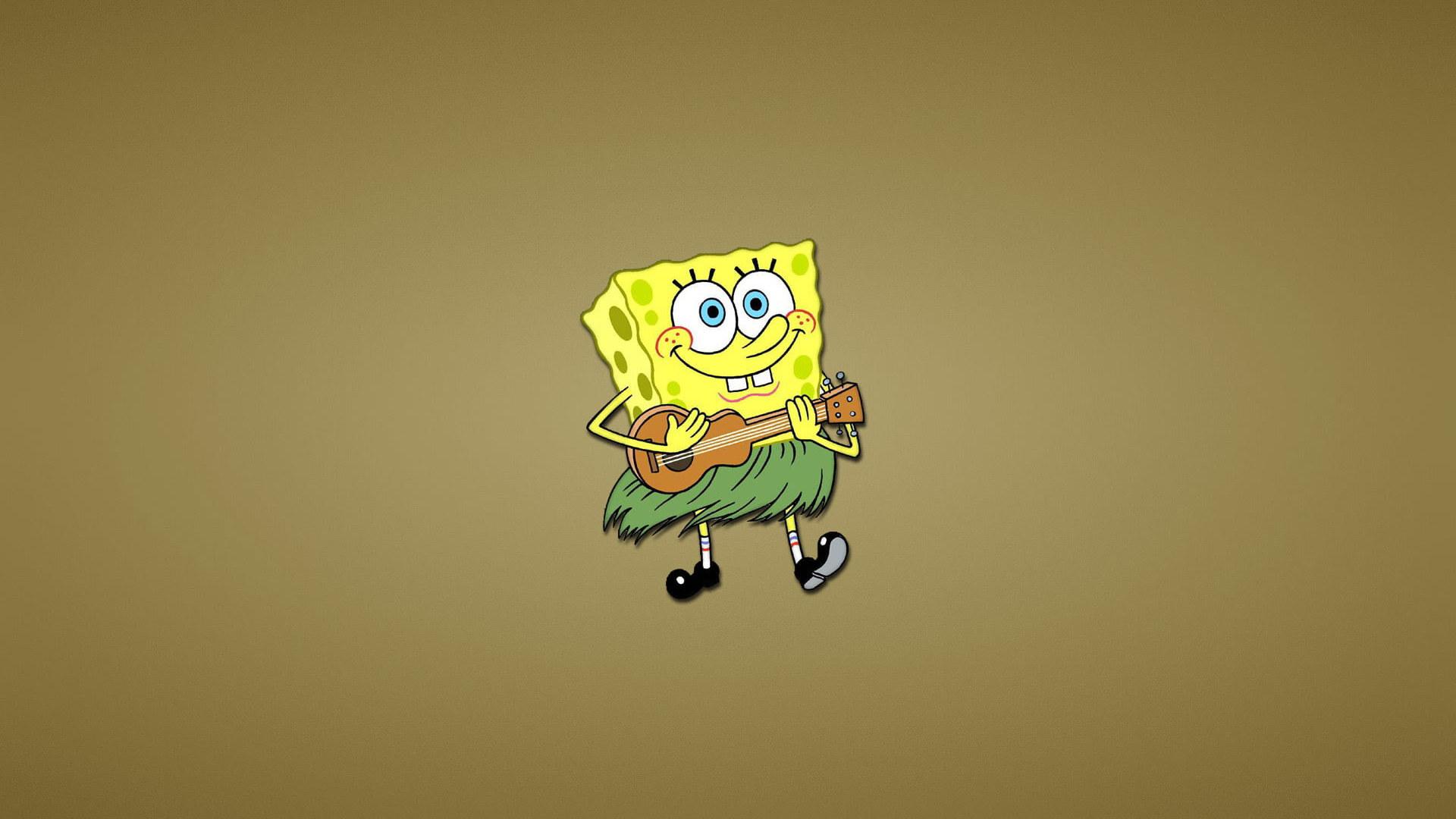 1920x1080 Wallpaper Spongebob Squarepants, Smile, A Reed, Fun • Wallpaper For You