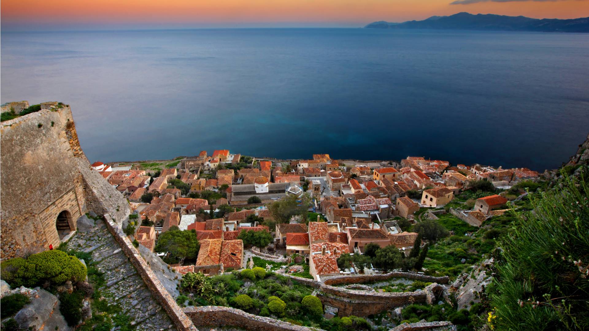 1920x1080 Free download Welcome to medieval Monemvasia [1920x1080] for your Desktop, Mobile & Tablet. Explore Monemvasia Wallpaper. Monemvasia Wallpaper
