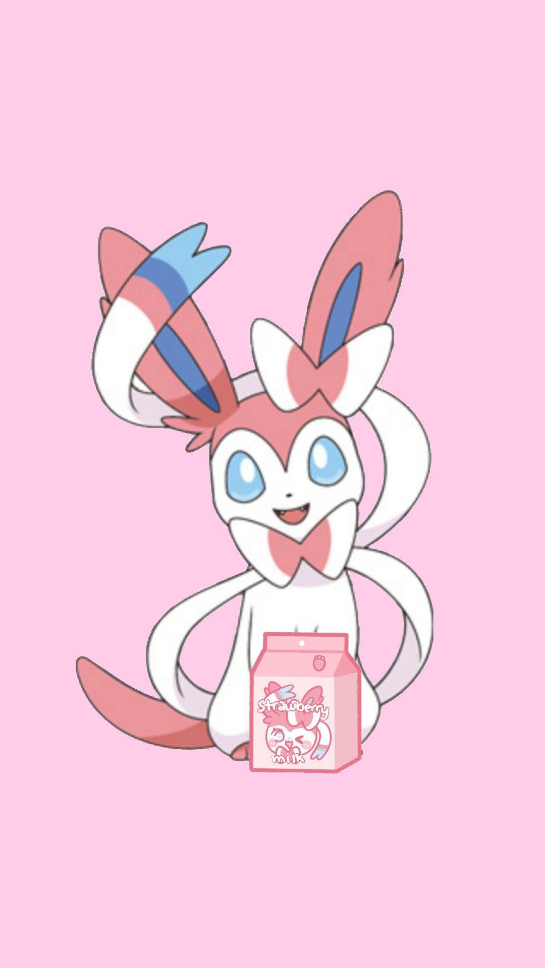 1080x1920 Sylveon Girl Wallpaper
