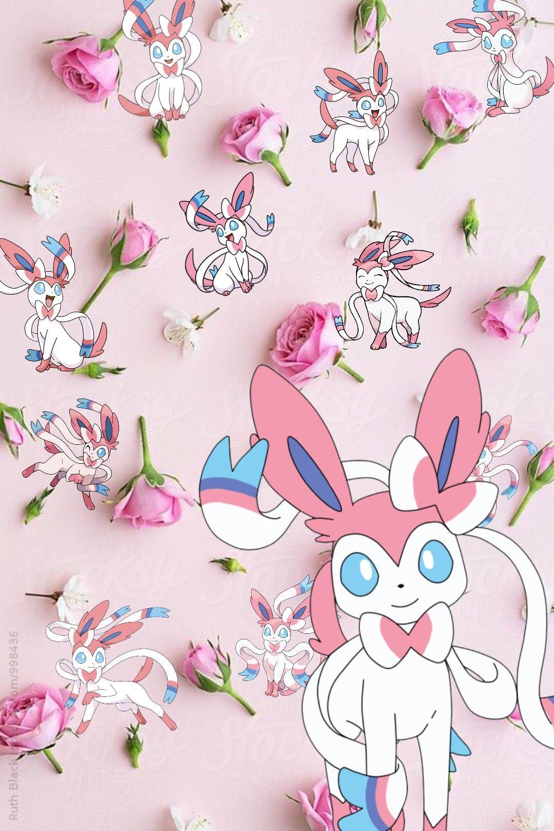 1080x1618 flower sylveon 2. Pokemon eevee, Pokemon background, Pokemon eeveelutions