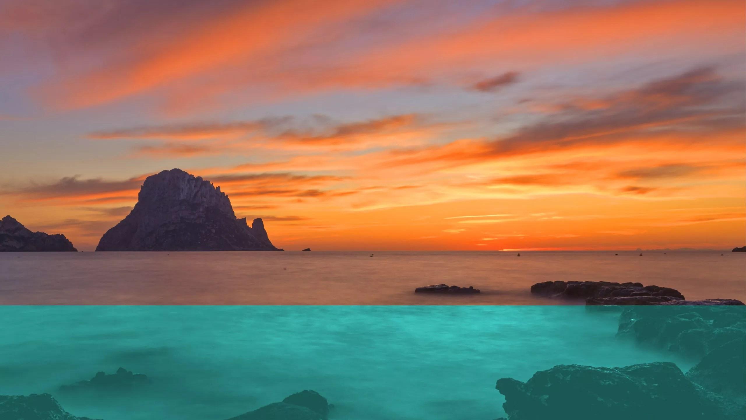 2560x1440 Sunset in Ibiza™®