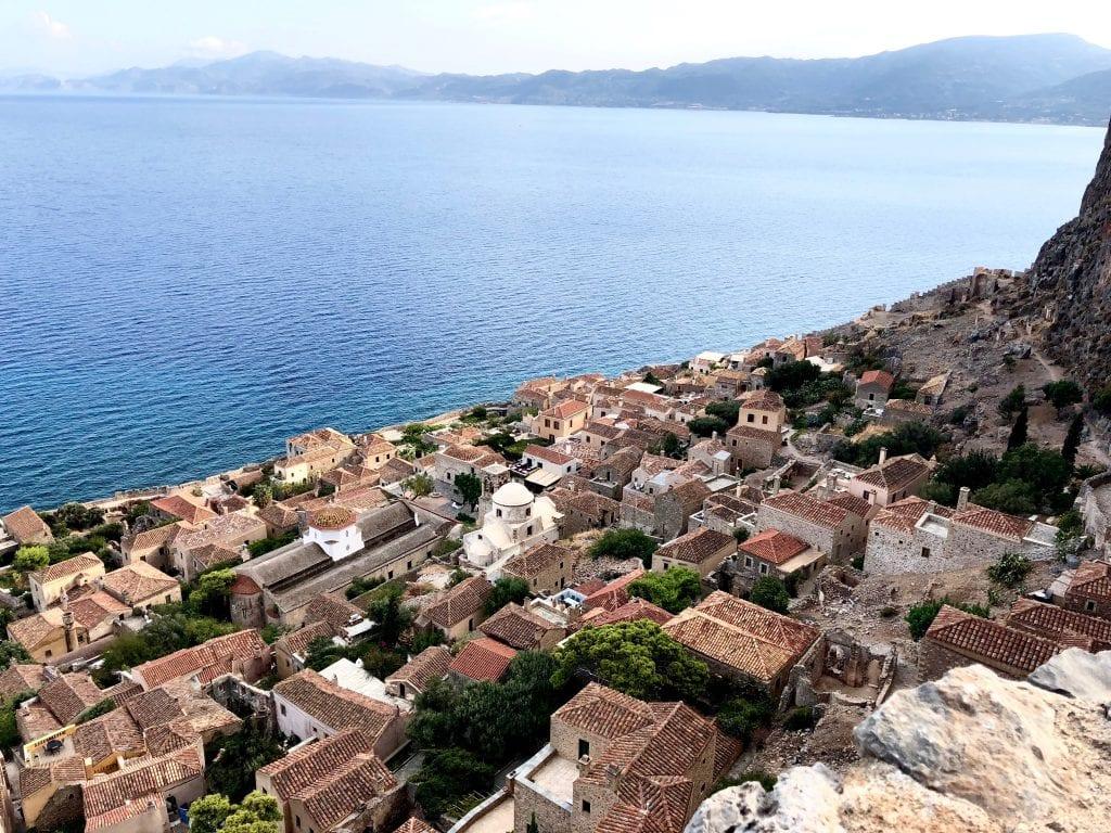 1024x768 A Night in Monemvasia, Greece