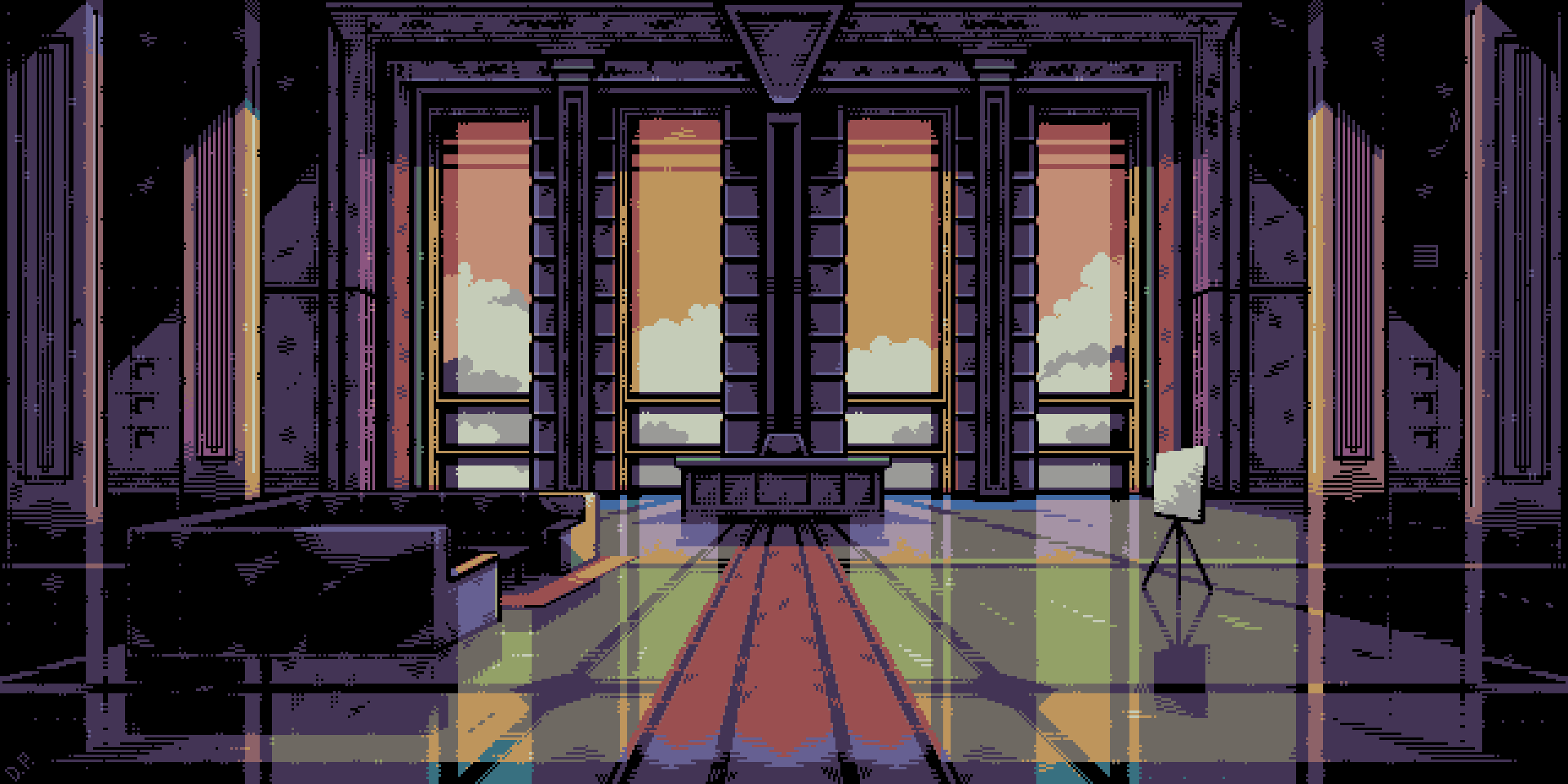 2560x1280 CEO Office (Background for PsyAI) [OC]