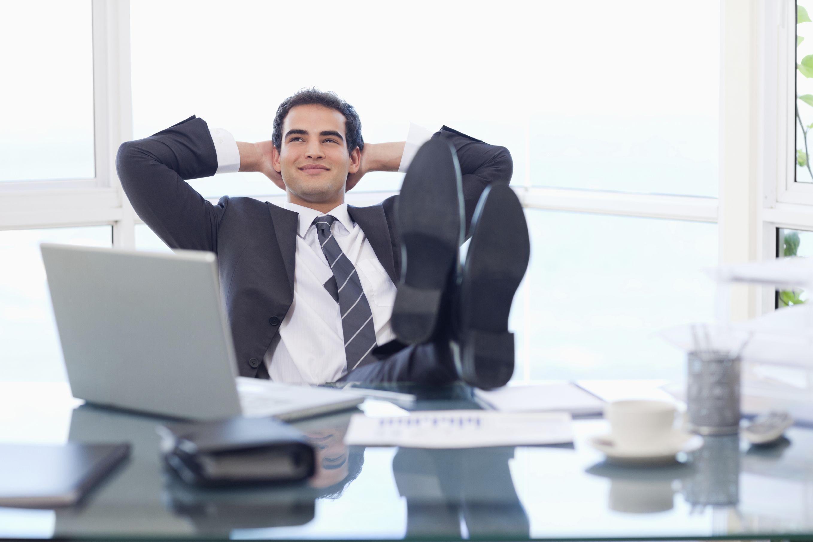 2716x1810 Businessman Wallpaper