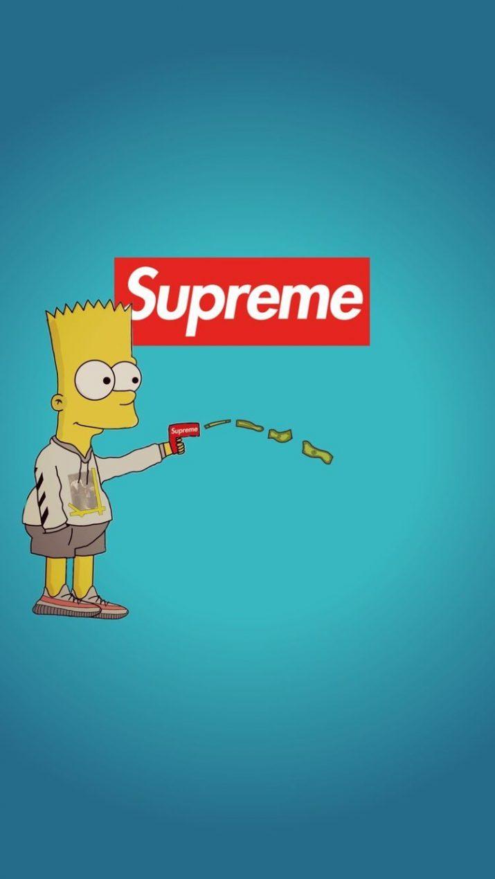 715x1270 Bart Simpson Wallpaper