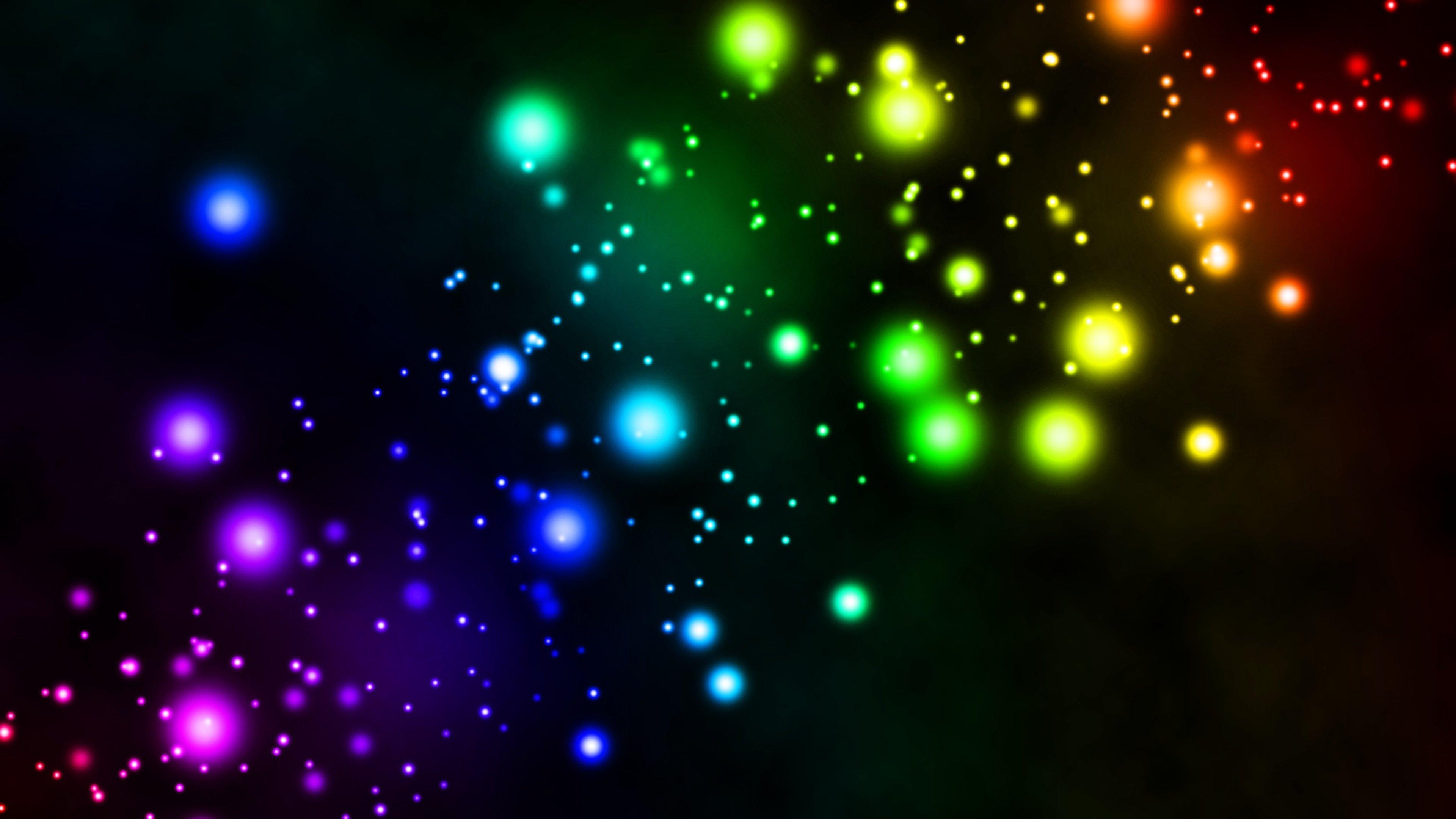 3840x2160 lights, Colorful, Background, Wallpaper Wallpaper HD / Desktop and Mobile Background