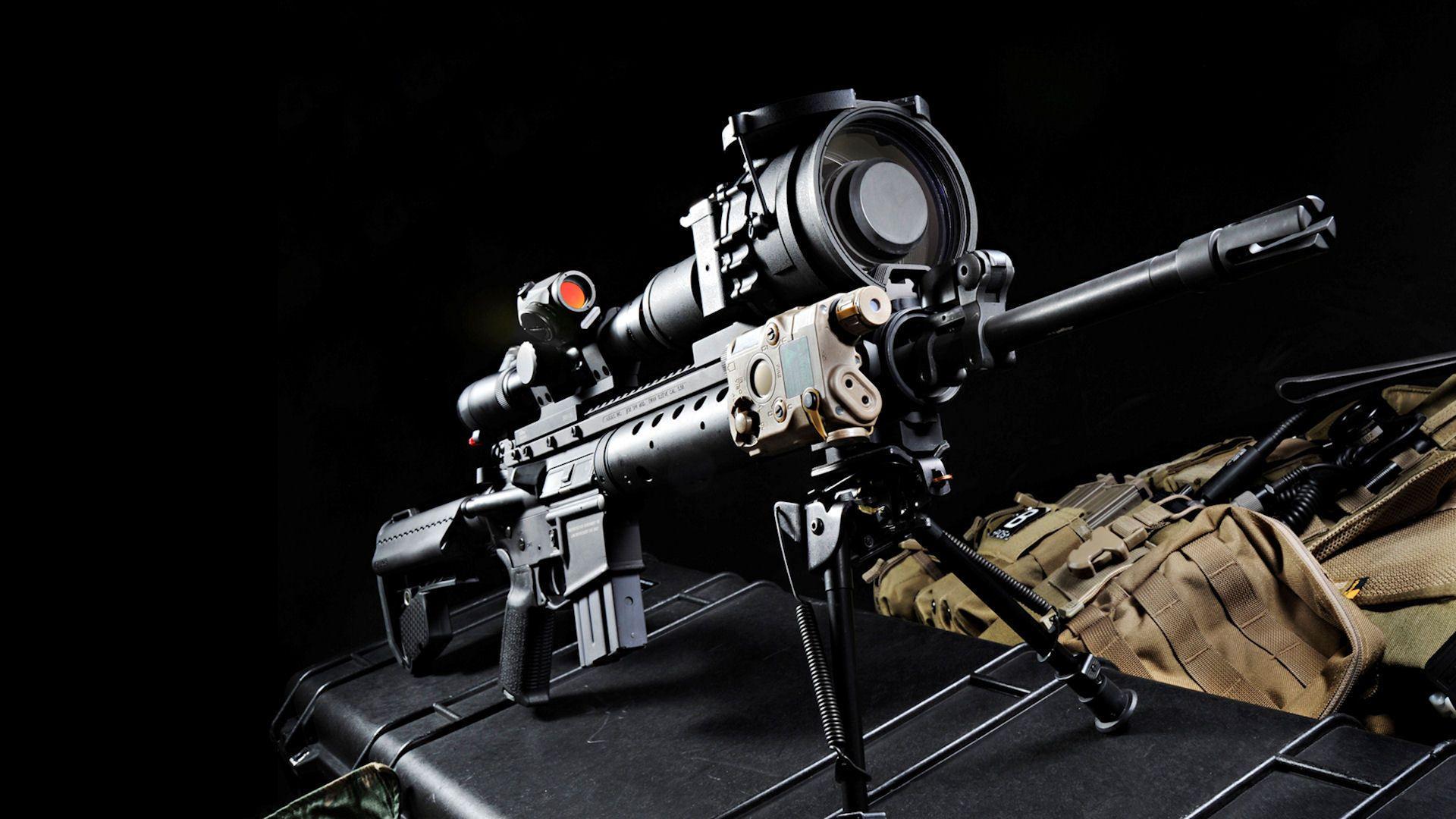 1920x1080 Awesome Background Image. Sniper Rifle HD Wallpaper