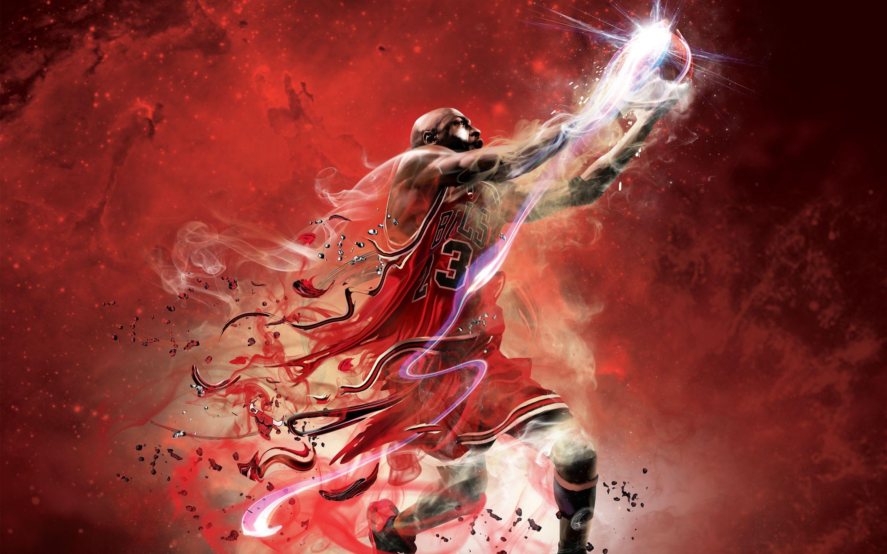 2880x1800 NBA Art Wallpaper