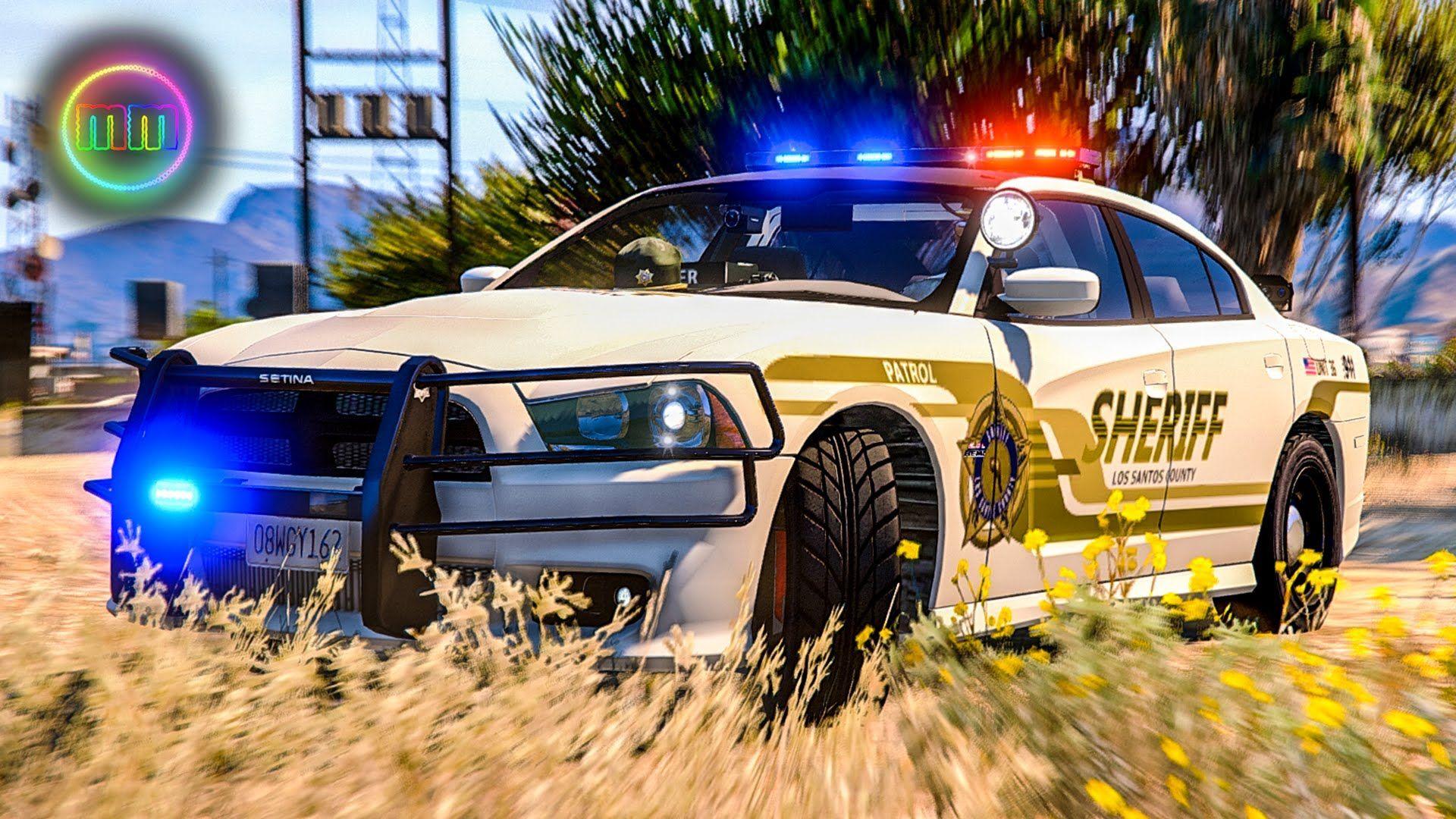 1920x1080 Sheriff Cars Wallpaper