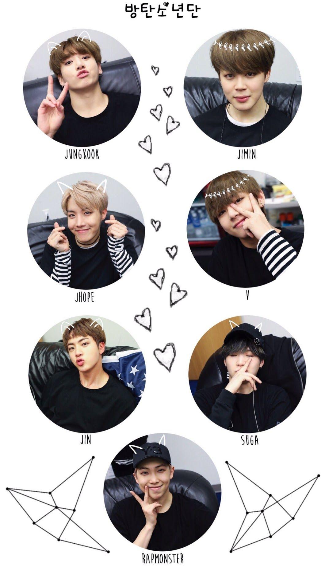 1060x1884 Bts Collage Wallpaper