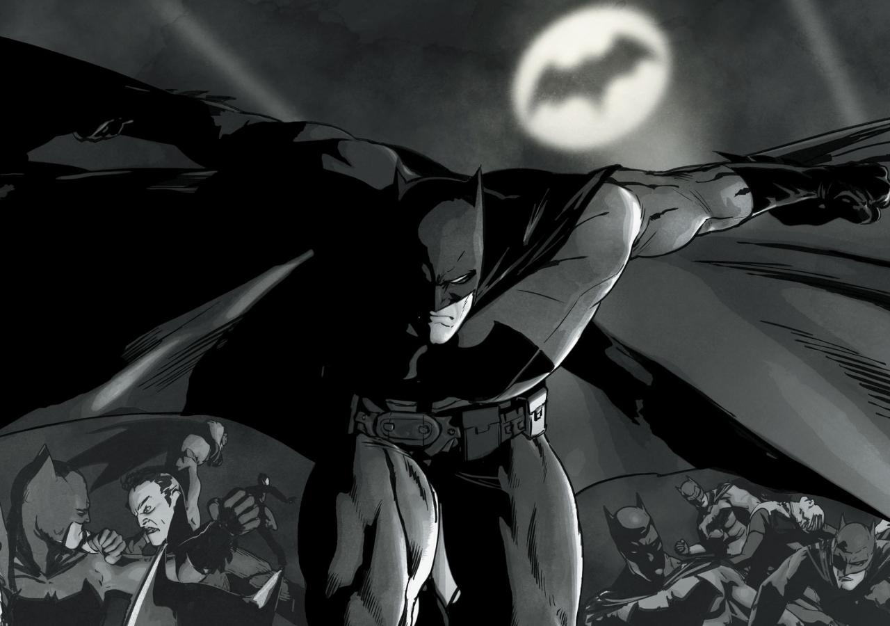 Black and Grey Batman Wallpapers - Top Free Black and Grey Batman ...