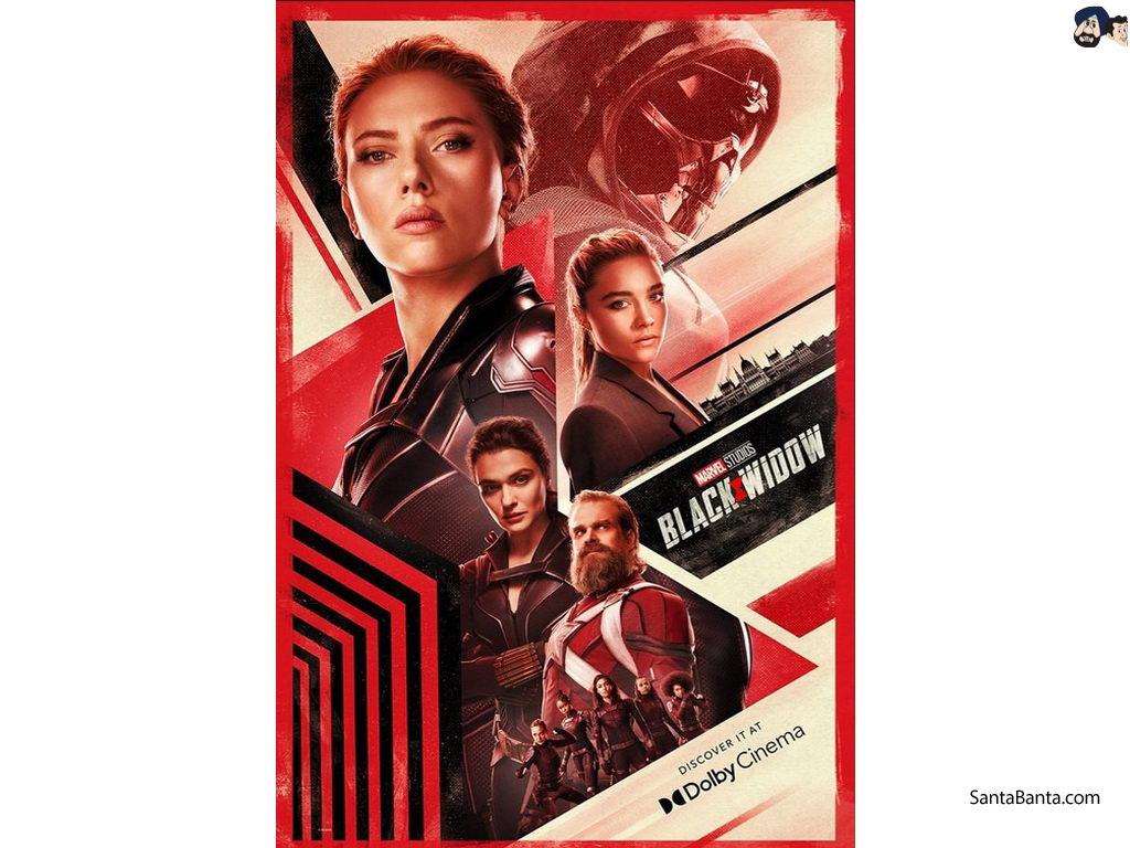 1024x768 Black Widow Movie Poster 2021 Wallpaper