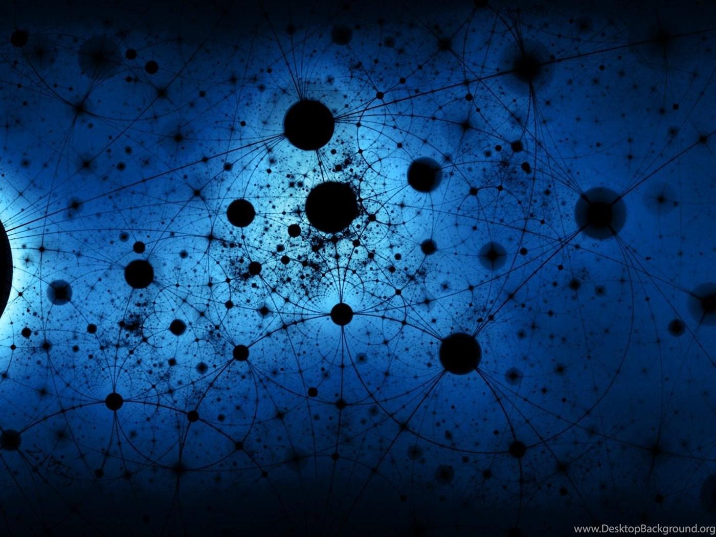 1400x1050 Black And Blue Abstract Wallpaper Desktop Background