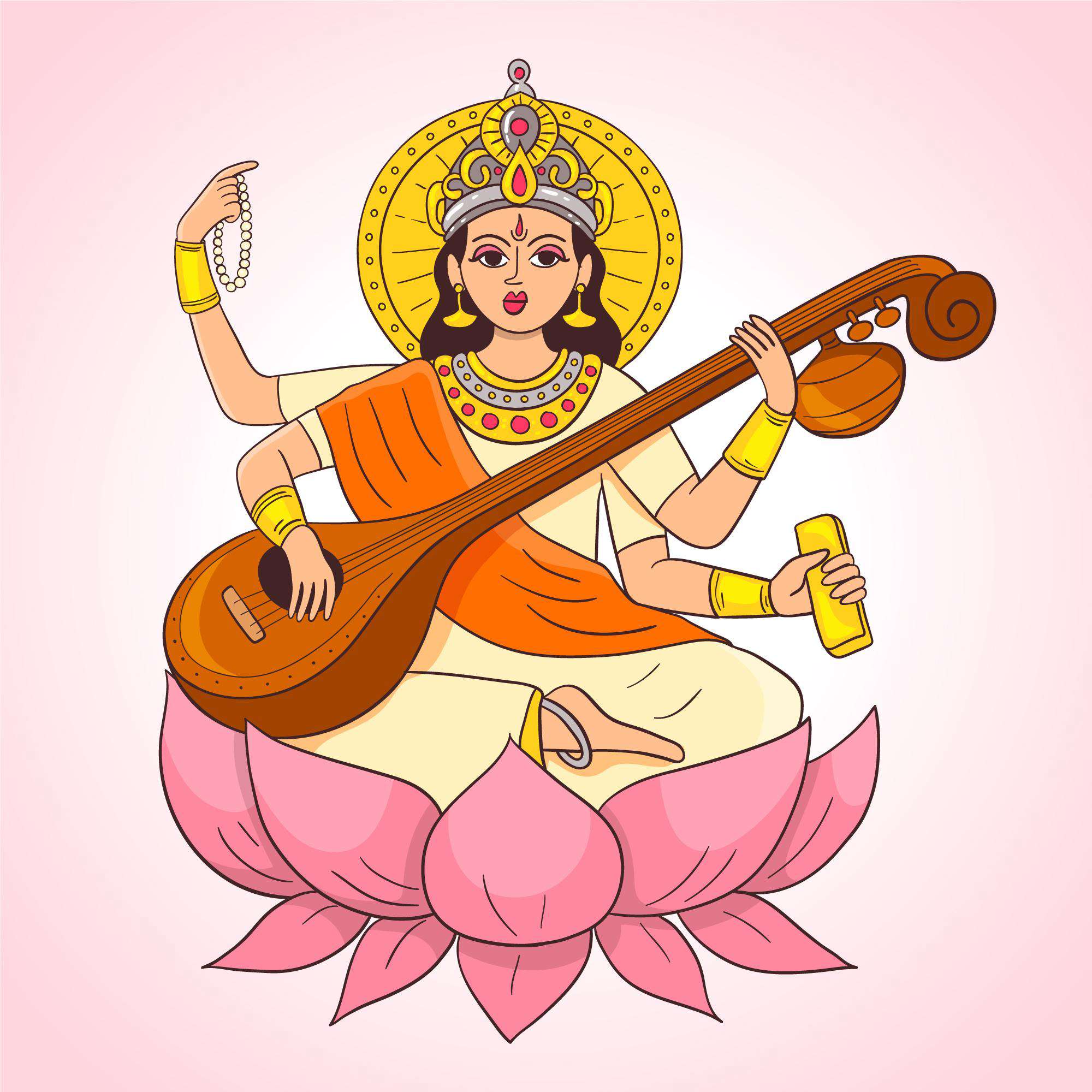 Saraswati Puja Wallpapers - Top Free Saraswati Puja Backgrounds ...