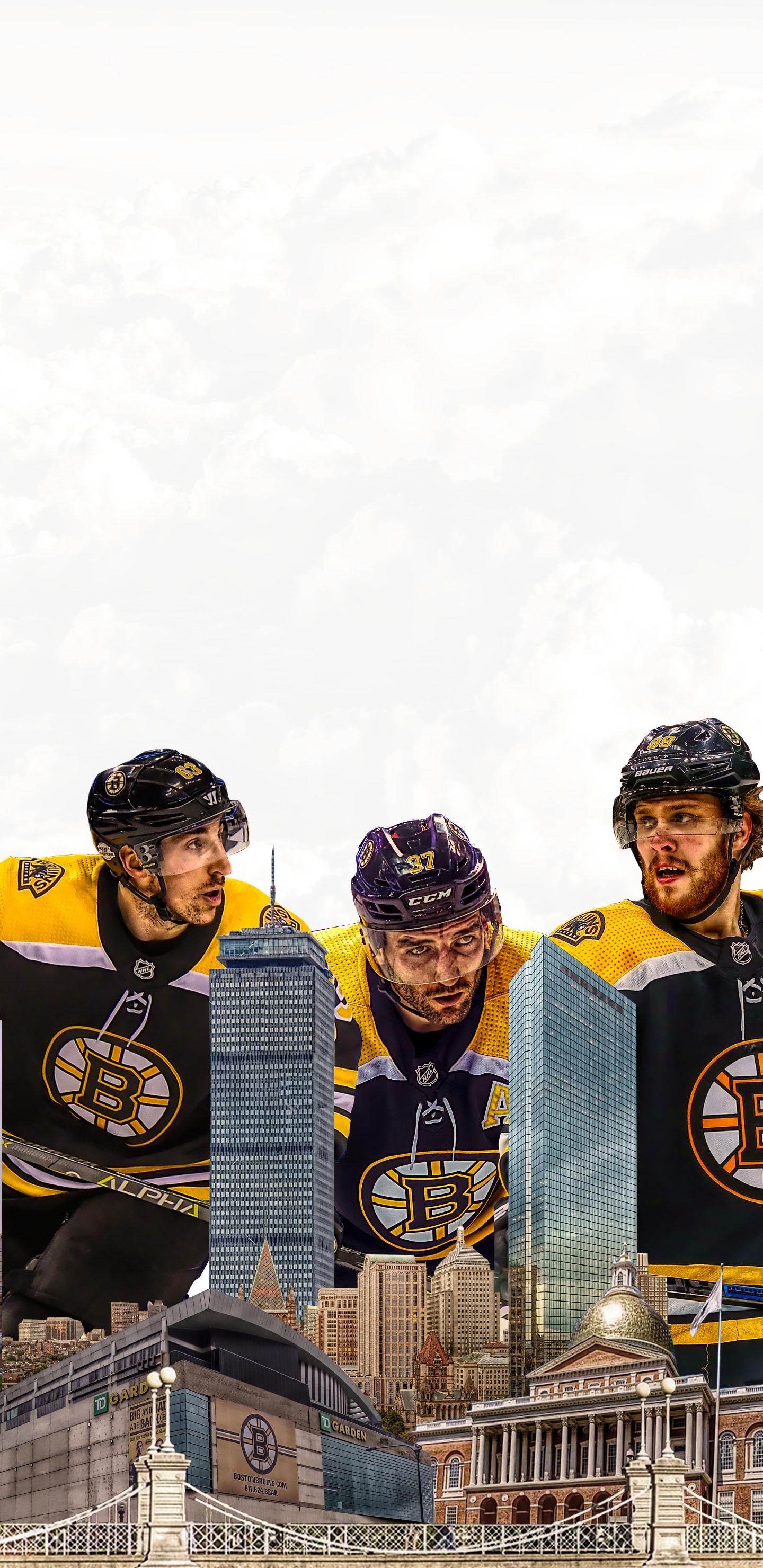 1440x2960 Bruins phone wallpaper