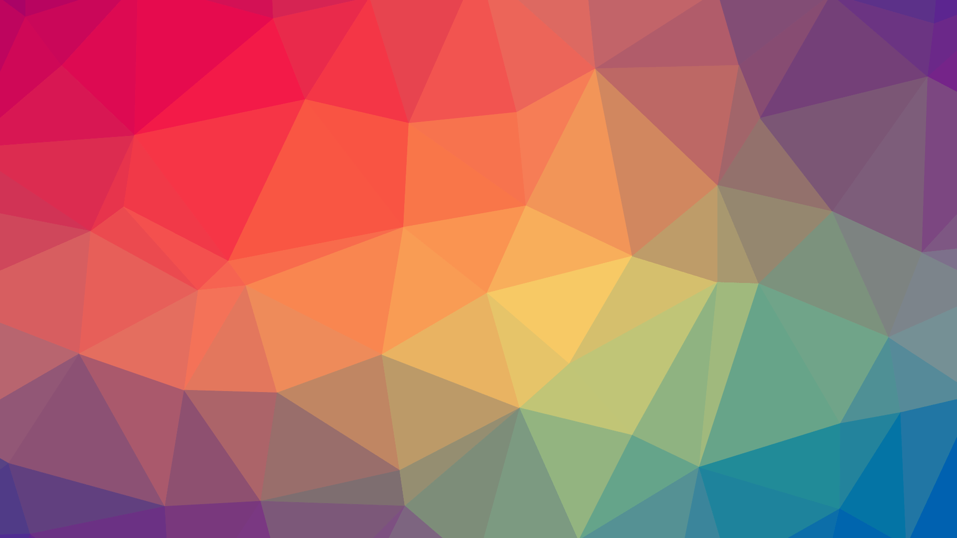 1920x1080 Desktop Wallpaper Abstract, Low Poly, Colorful, HD Image, Picture, Background, Ahvnjp