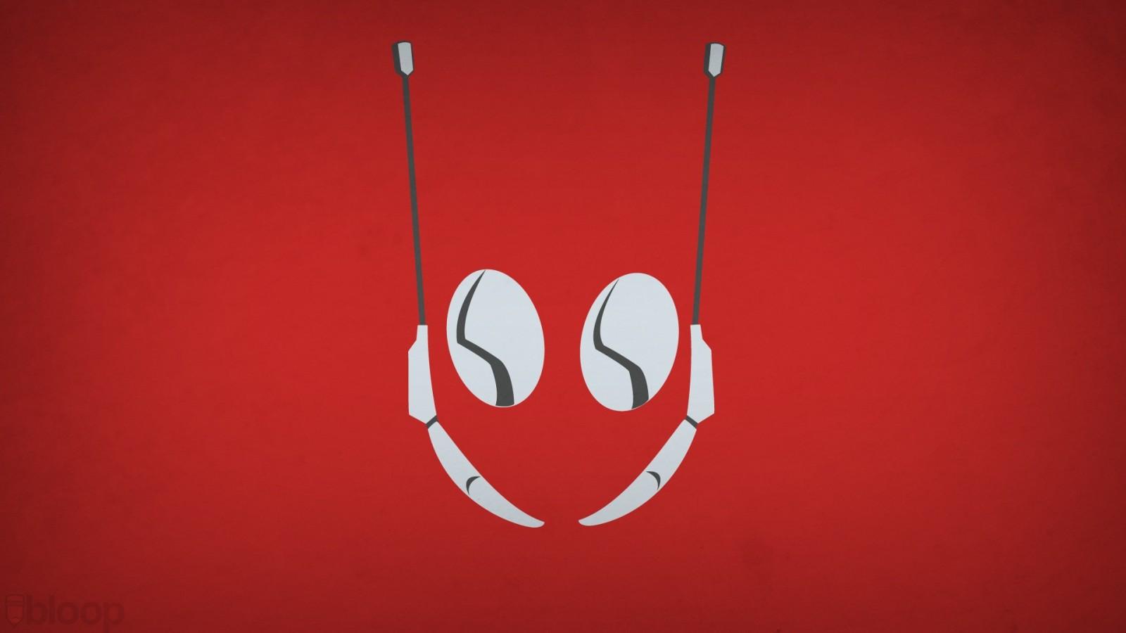 1600x900 illustration, red, text, logo, red background, hero, Marvel Comics, circle, brand, Ant Man, Blo0p, number, computer wallpaper, font, organ High quality walls