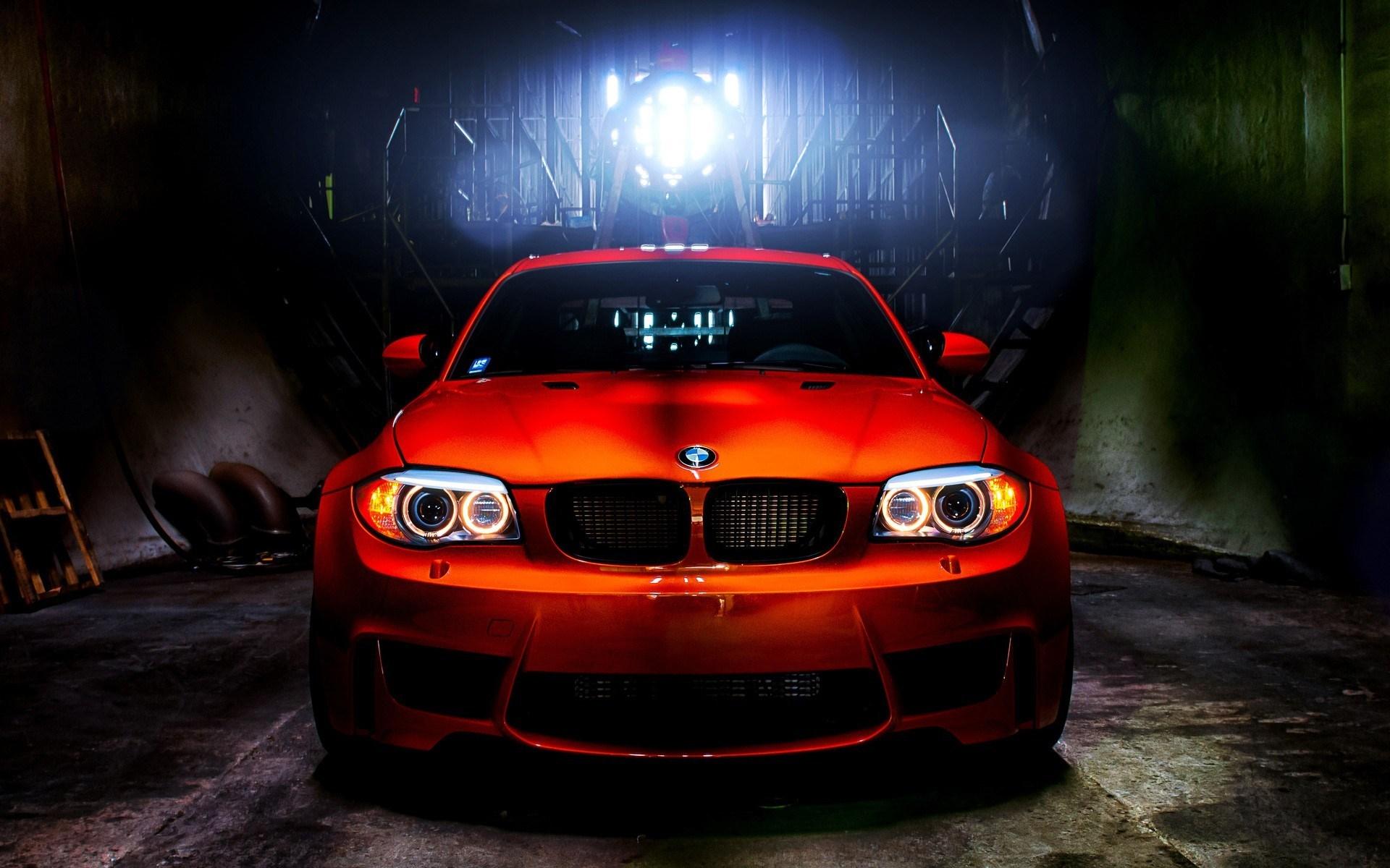 1920x1200 Orange BMW 1M HDR Photo wallpaperx1200