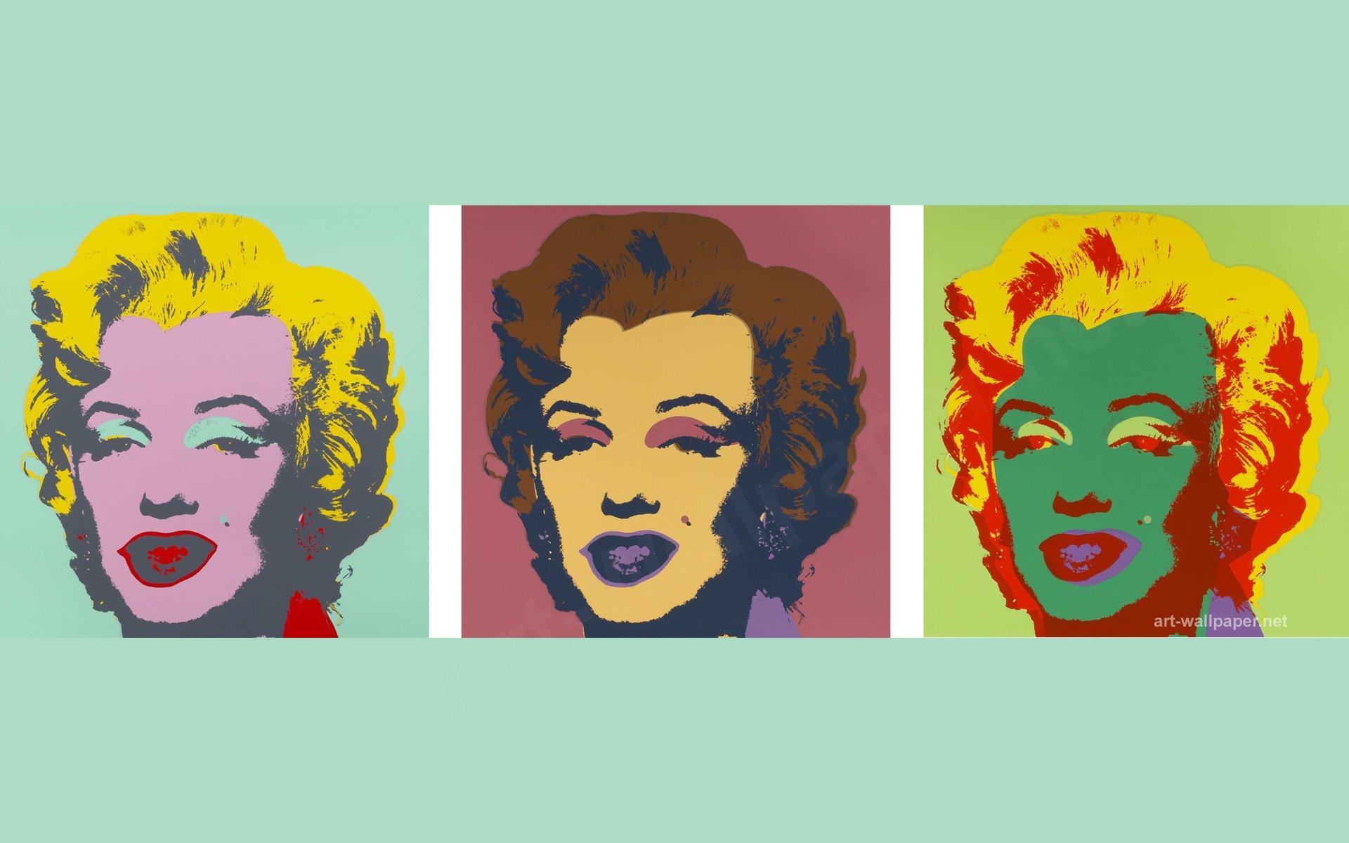 1920x1200 Marilyn monroe pop art wallpaper