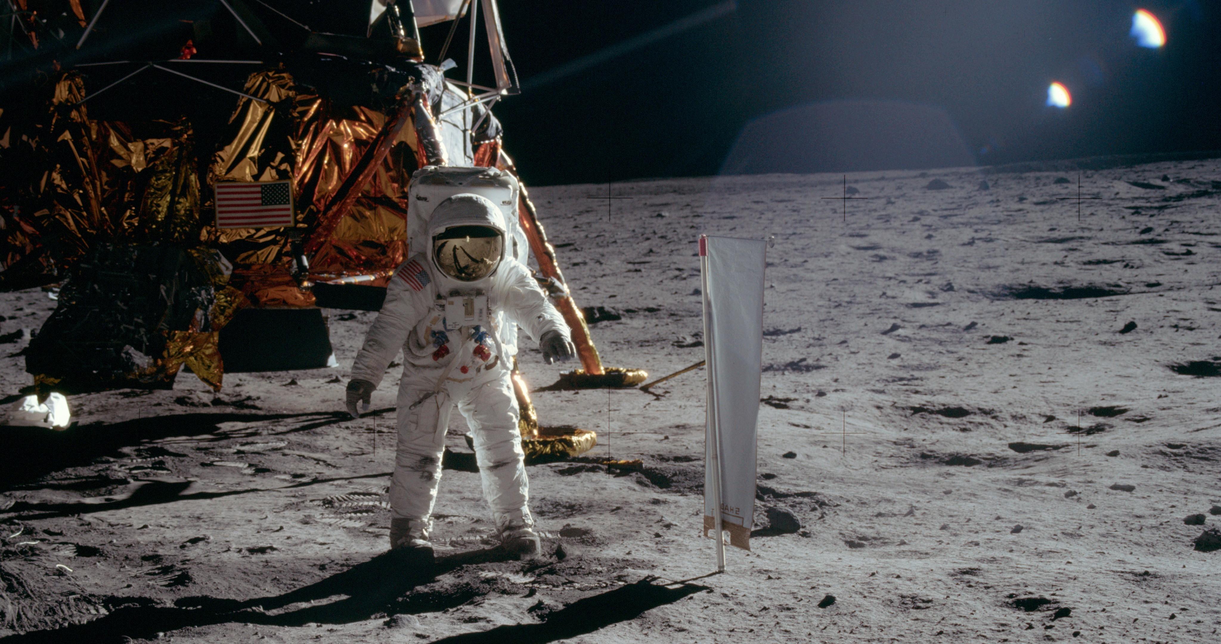 4096x2160 apollo wallpaper, astronaut, astronomical object, moon, space, outer space