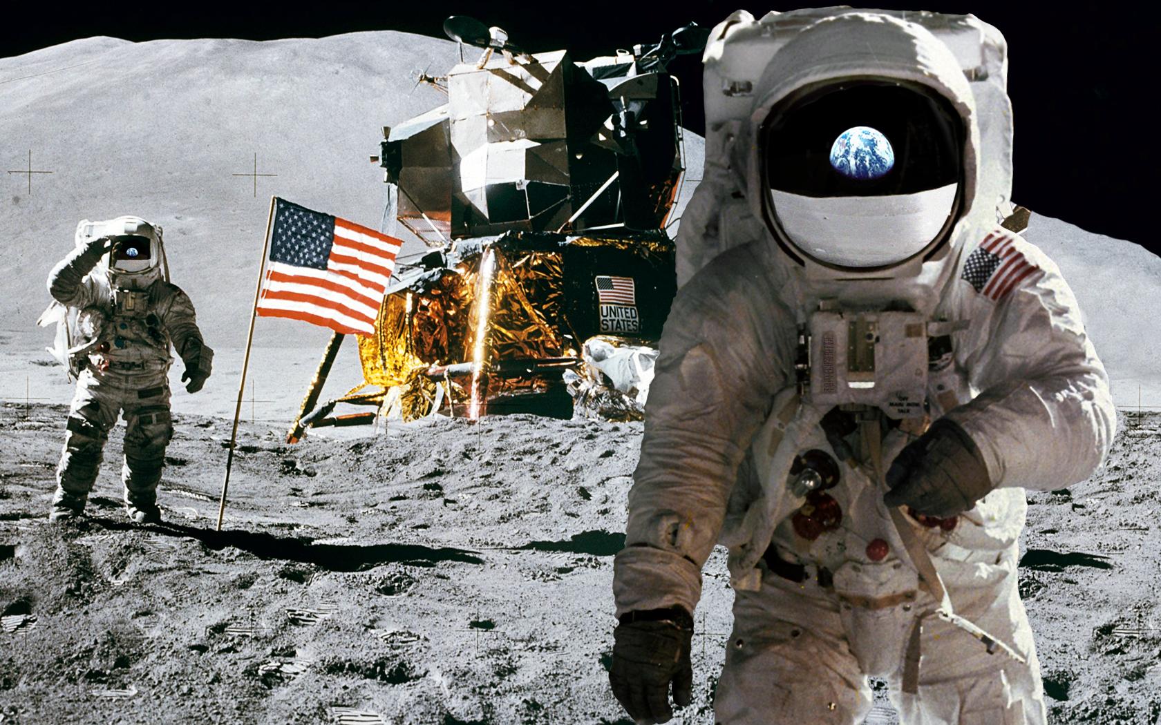 1680x1050 apollo wallpaper, astronaut, space, hazmat suit