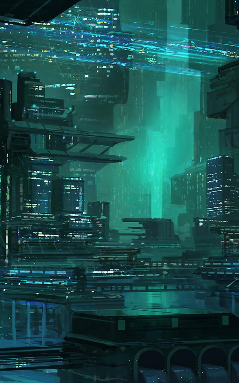 800x1280 Bladerunner Building Digital Art And Drawing Nexus Samsung Galaxy Tab Note Android Tablets HD 4k Wallpaper, Image, Background, Photo and Picture