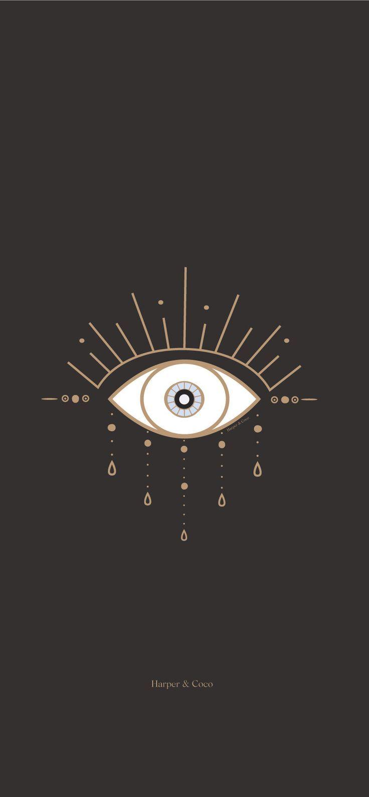 736x1588 Evil Eye Wallpaper iPhone Wallpaper. Evil eye art, Eyes wallpaper, Eye art