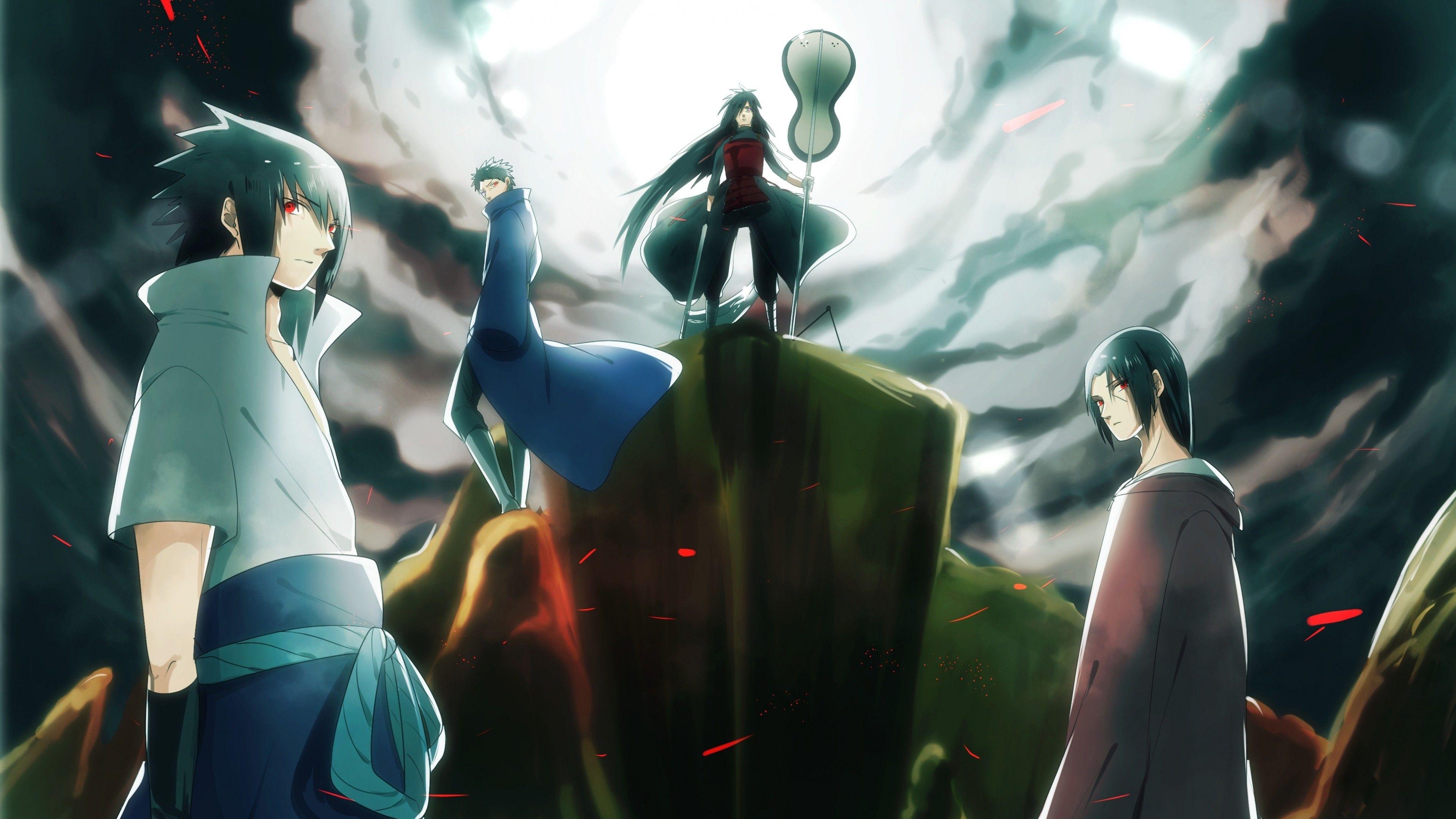 3840x2160 Uchiha Clan Wallpaper