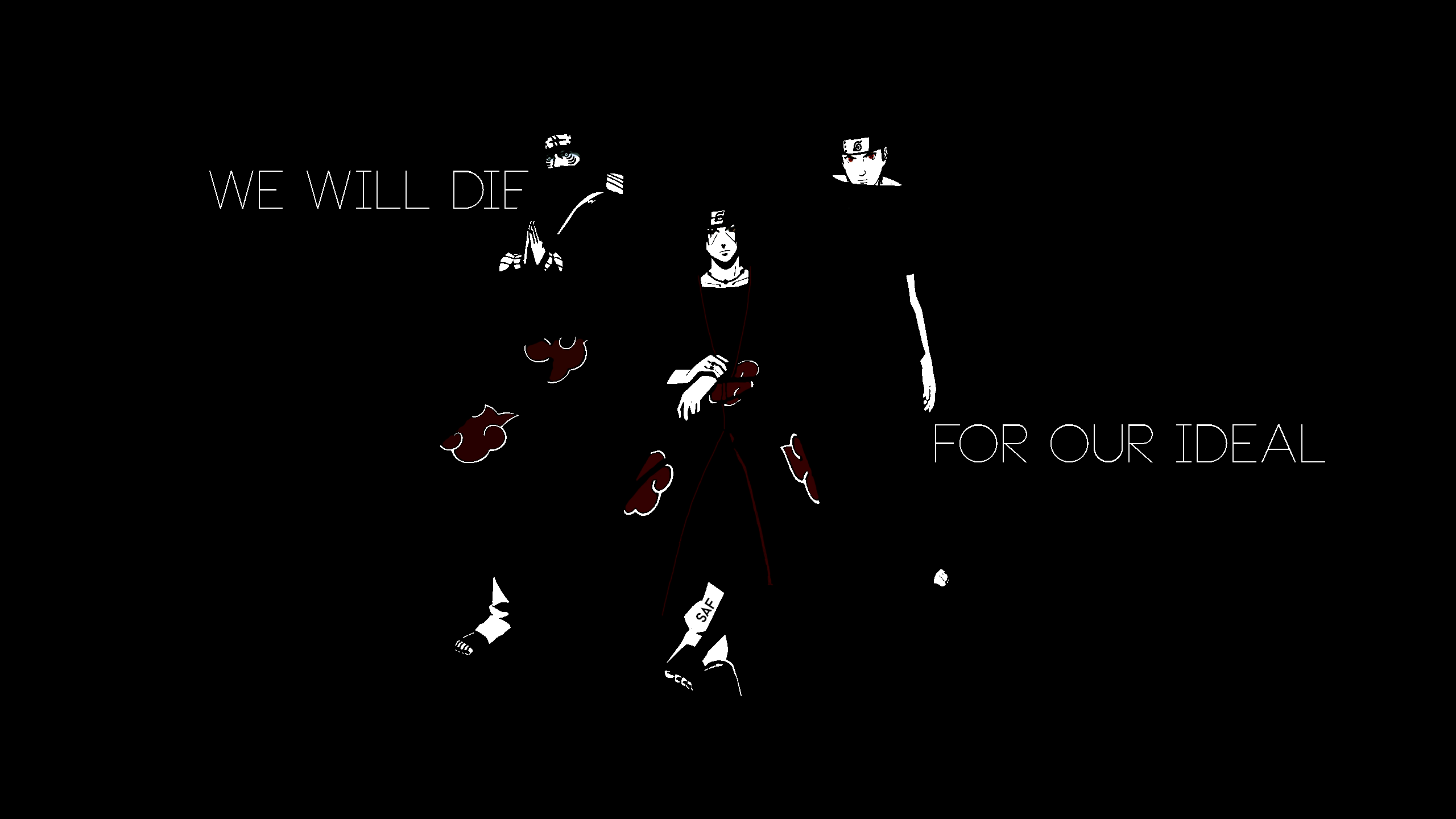 2560x1440 Uchiha Itachi, #Hoshigaki Kisame, #Uchiha Shisui, #Eternal Mangekyou