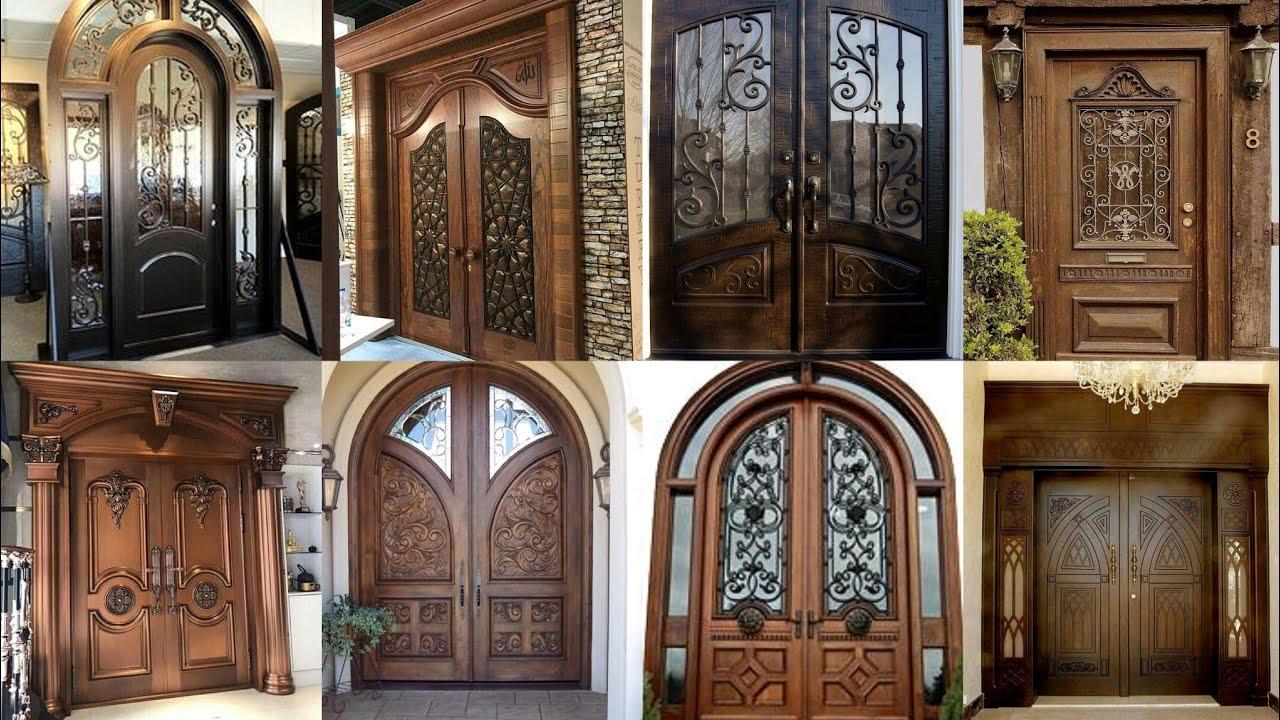 1280x720 Eye Catching Main Entrance Wooden Door Designs//Modern Wooden Door Designs For Main Door Image