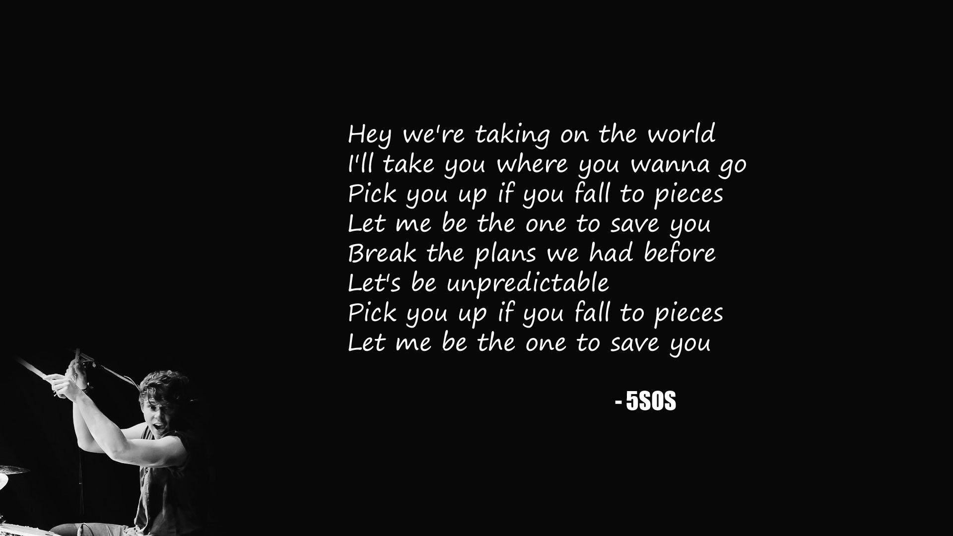 1920x1080 Lyric Aesthetic Computer Wallpaper