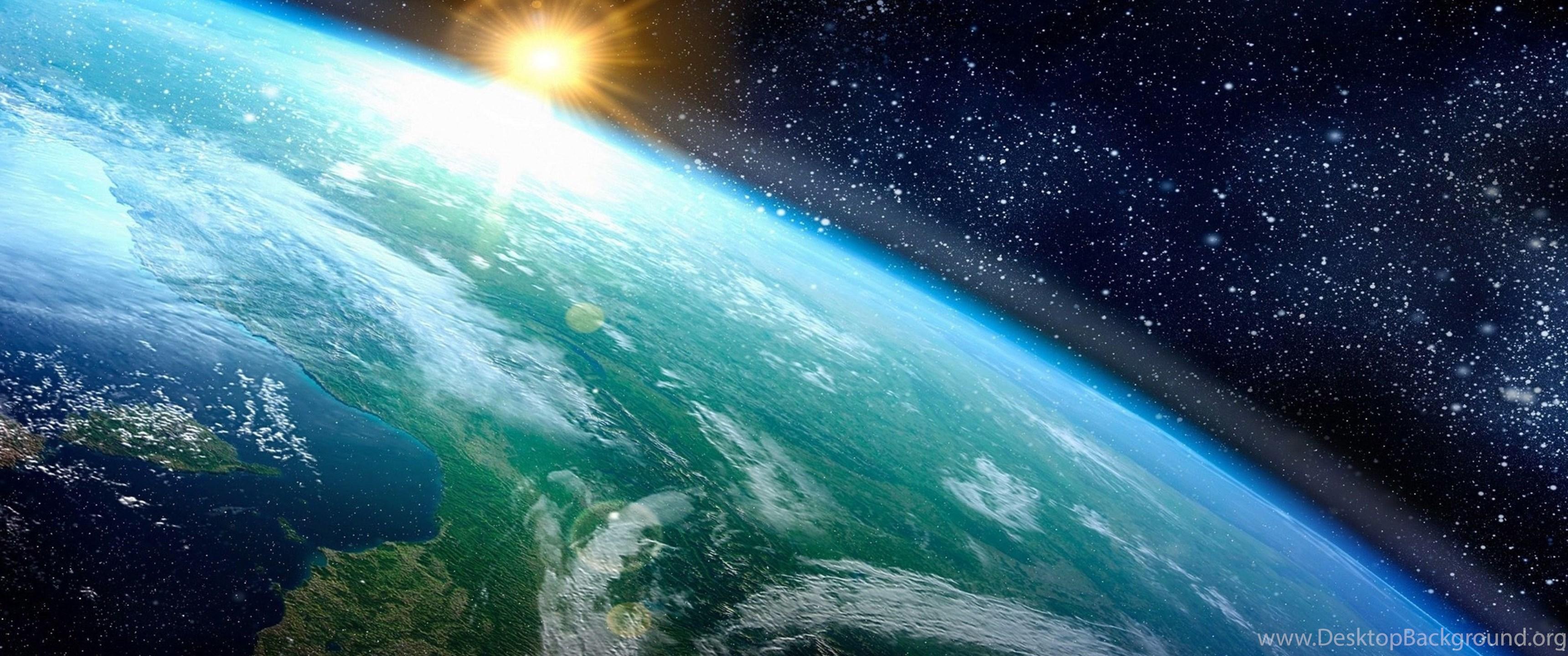 3440x1440 64k resolution wallpaper download, atmosphere, sky, outer space, earth, astronomical object