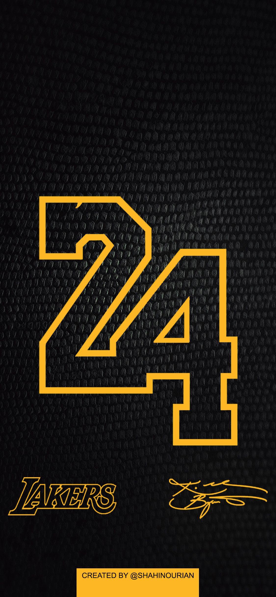 1125x2436 Kobe 24 Wallpaper