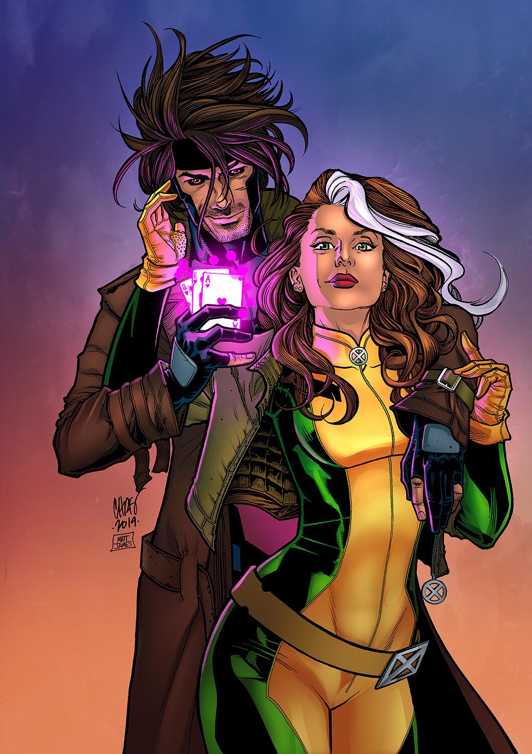 Rogue and Gambit Wallpapers - Top Free Rogue and Gambit Backgrounds ...