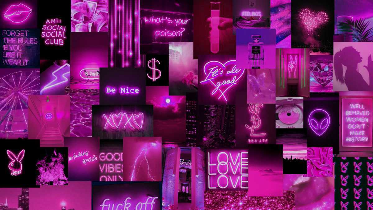 1200x675 Desktop Hot Pink Aesthetic Wallpaper
