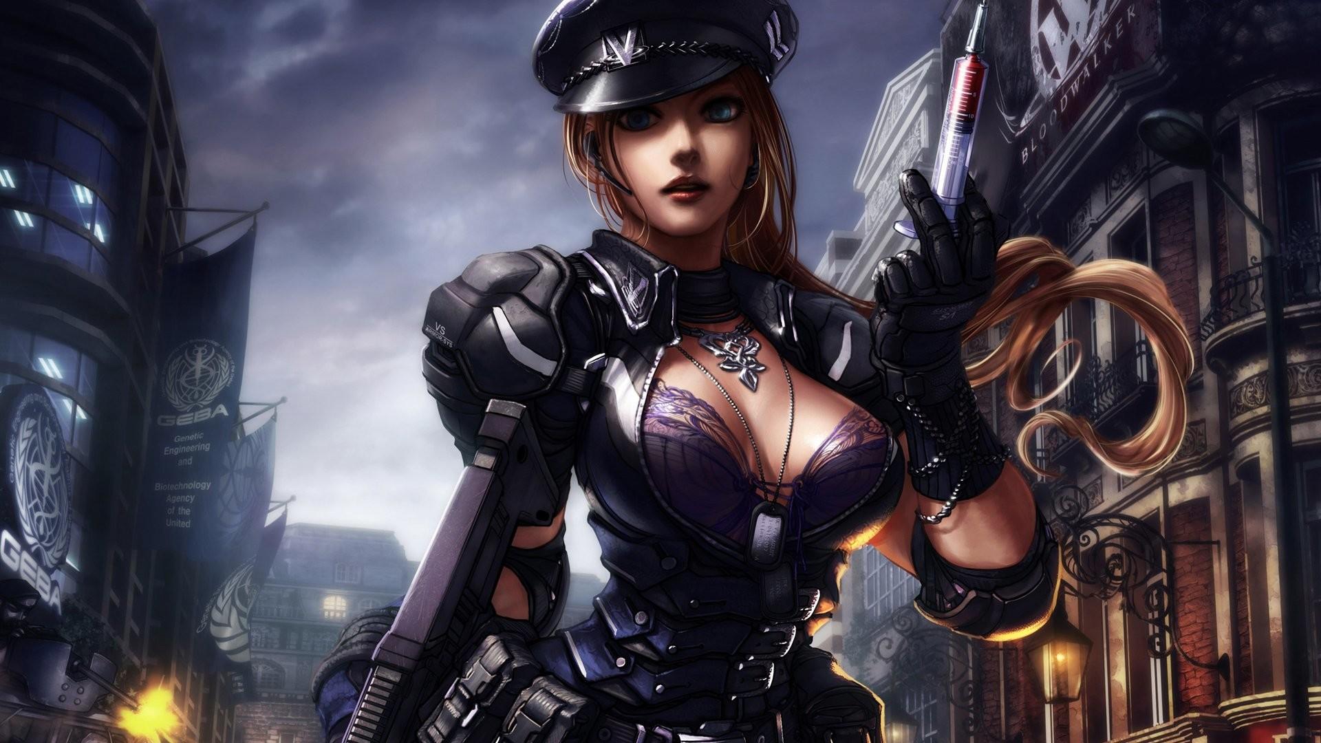1920x1080 Gamer Girl