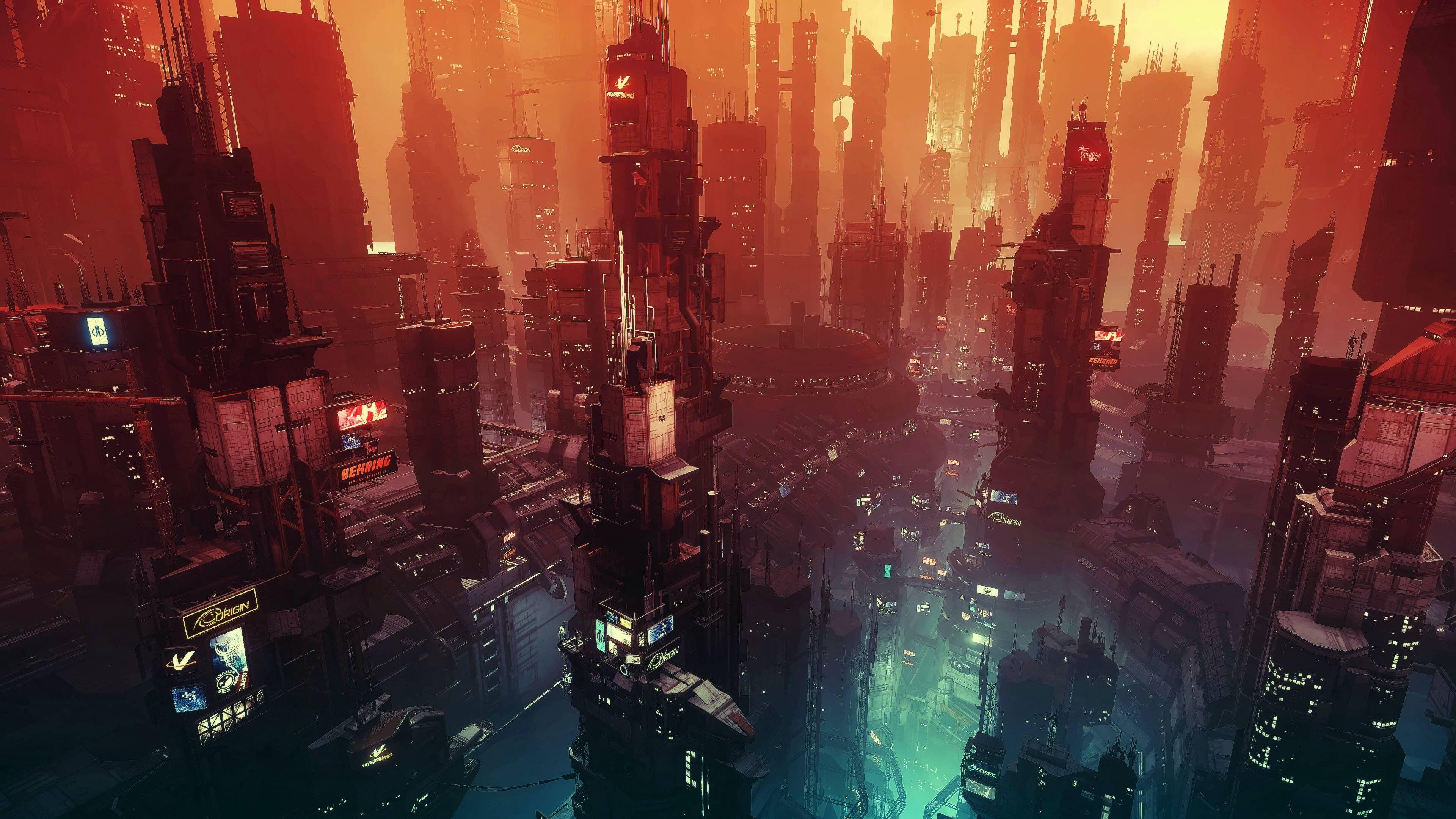 Cyberpunk Cityscape Wallpapers - Top Free Cyberpunk Cityscape ...