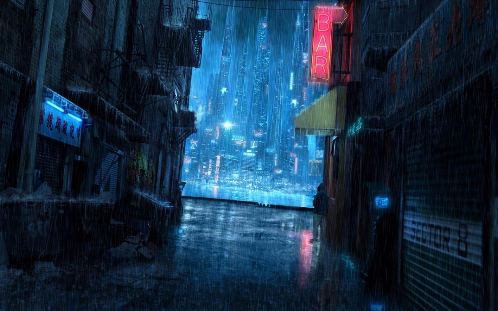 1680x1050 Free download Cyberpunk city wallpaper 14713 [1920x1200] for your Desktop, Mobile & Tablet. Explore Cyberpunk Wallpaper. Cyberpunk Wallpaper, Cyberpunk Wallpaper