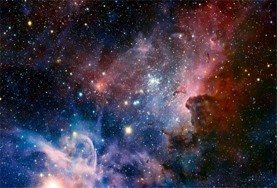 1089x740 Amazon.com : AOFOTO 10x7ft Nebula Backdrop Cosmic Galaxy Photography Background Starry Sky Universe Outer Space Science Fiction Photo Shoot Studio Props Video Drop Vinyl Wallpaper Kid Adult Artistic Portrait
