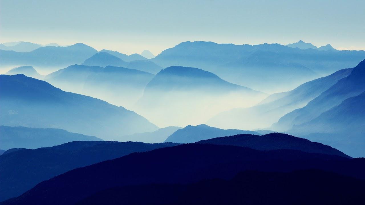 1280x720 Mountains Fog 4K Wallpaper