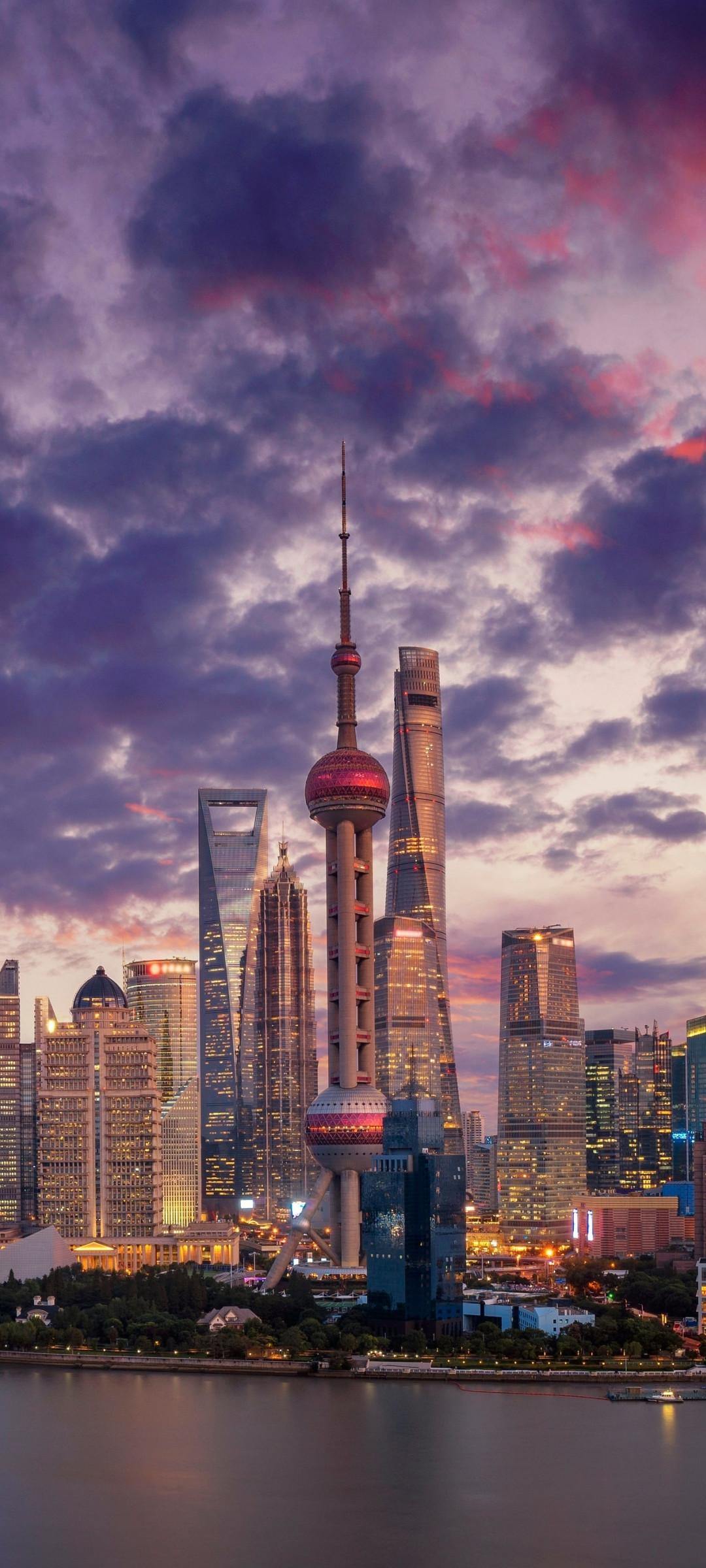 1080x2400 Shanghai City China 1080x2400 Resolution Wallpaper, HD City 4K Wallpaper, Image, Photo and Background
