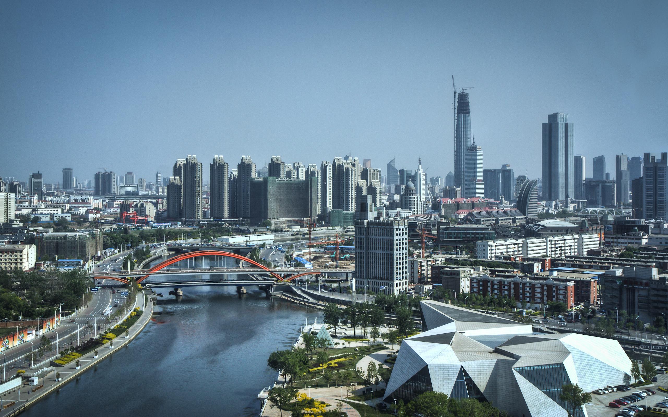 2560x1600 China City Tianjin Wallpaper:2560x1600