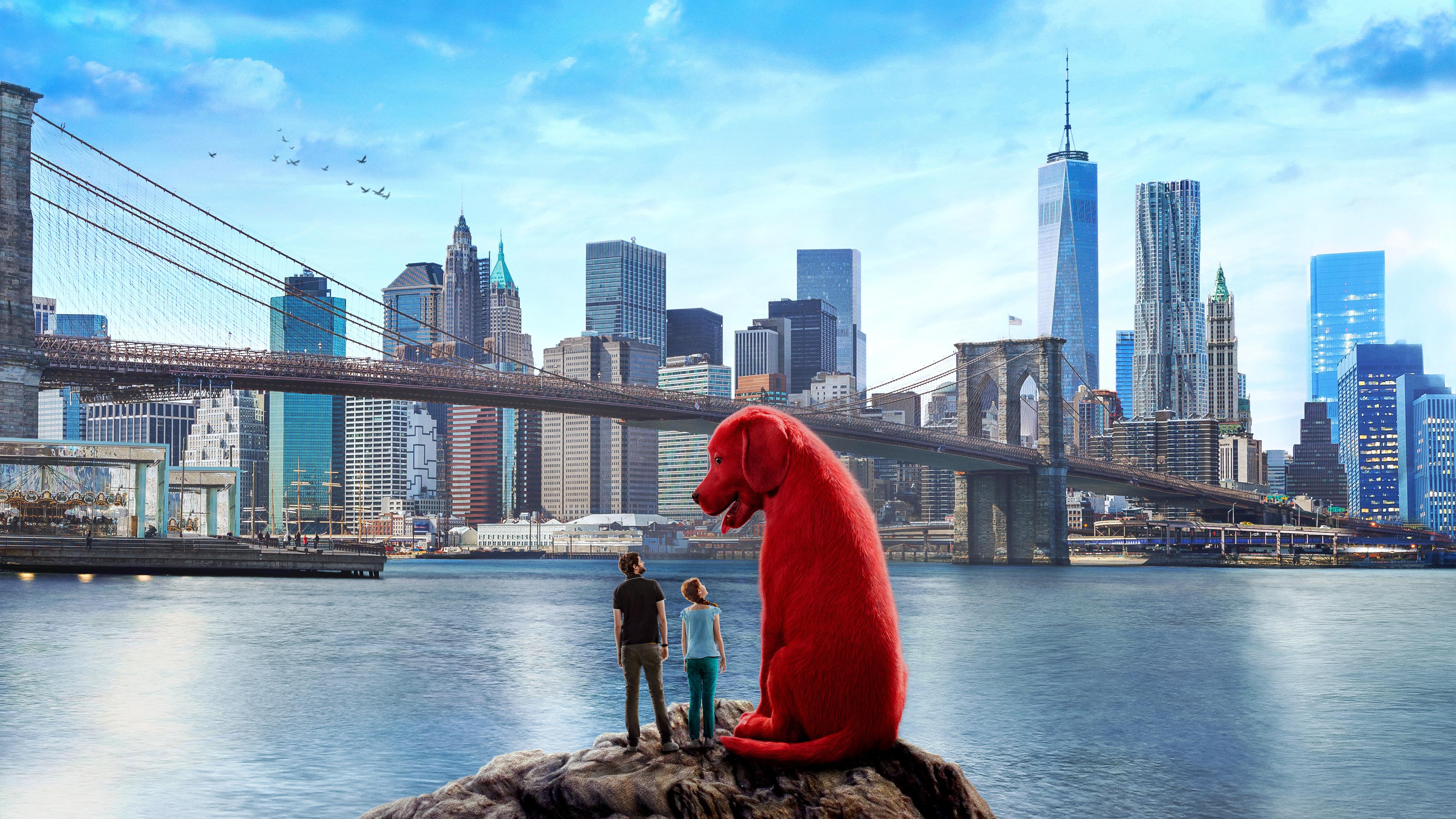 3921x2206 Clifford The Big Red Dog 4k 1024x768 Resolution HD 4k Wallpaper, Image, Background, Photo and Picture