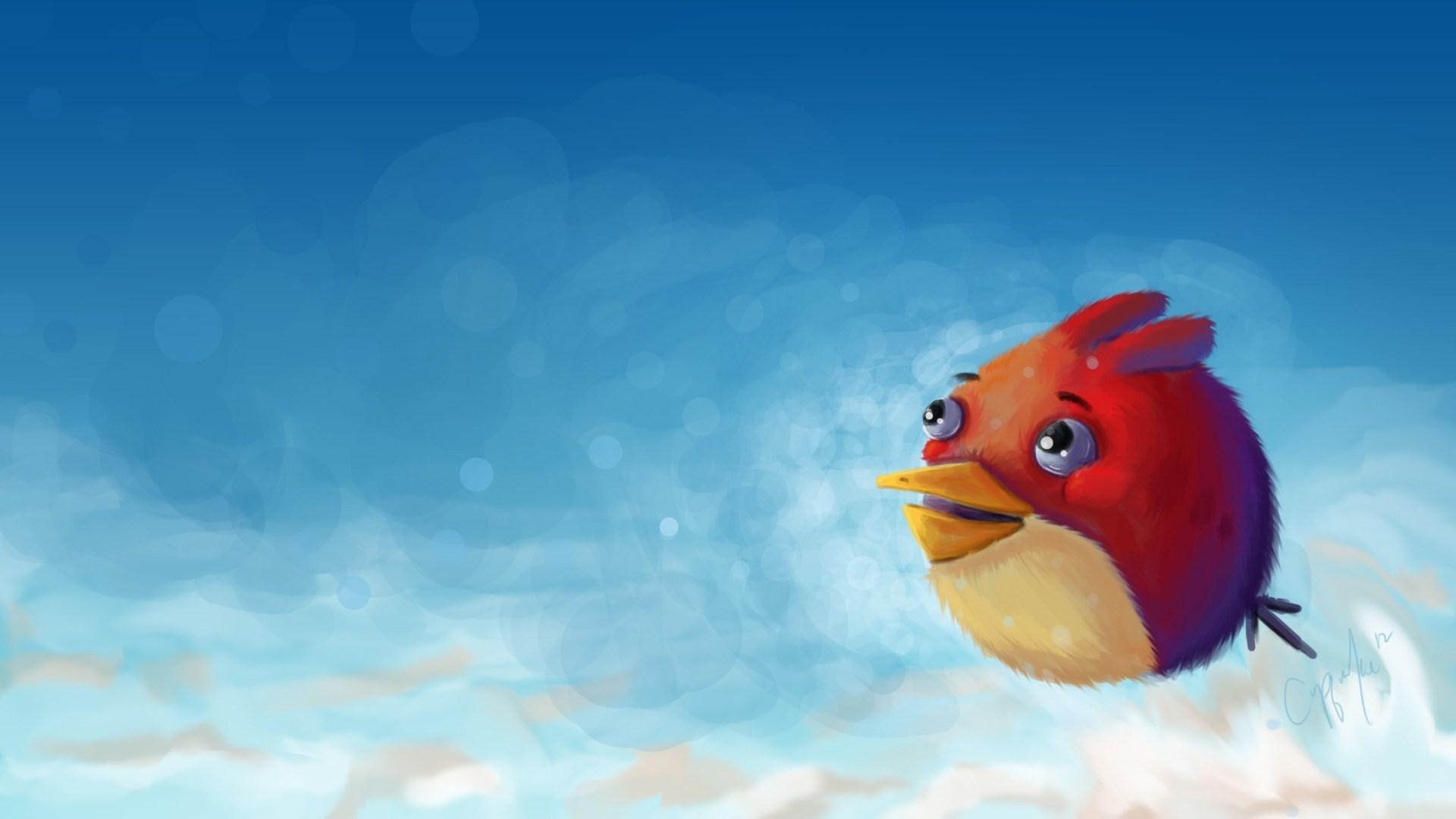 1920x1080 Angry Bird Artwork wallpaperx1080
