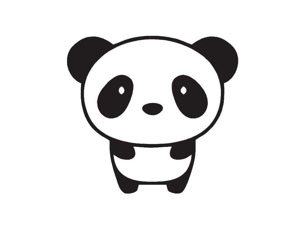 1024x768 Kawaii Panda Wallpaper