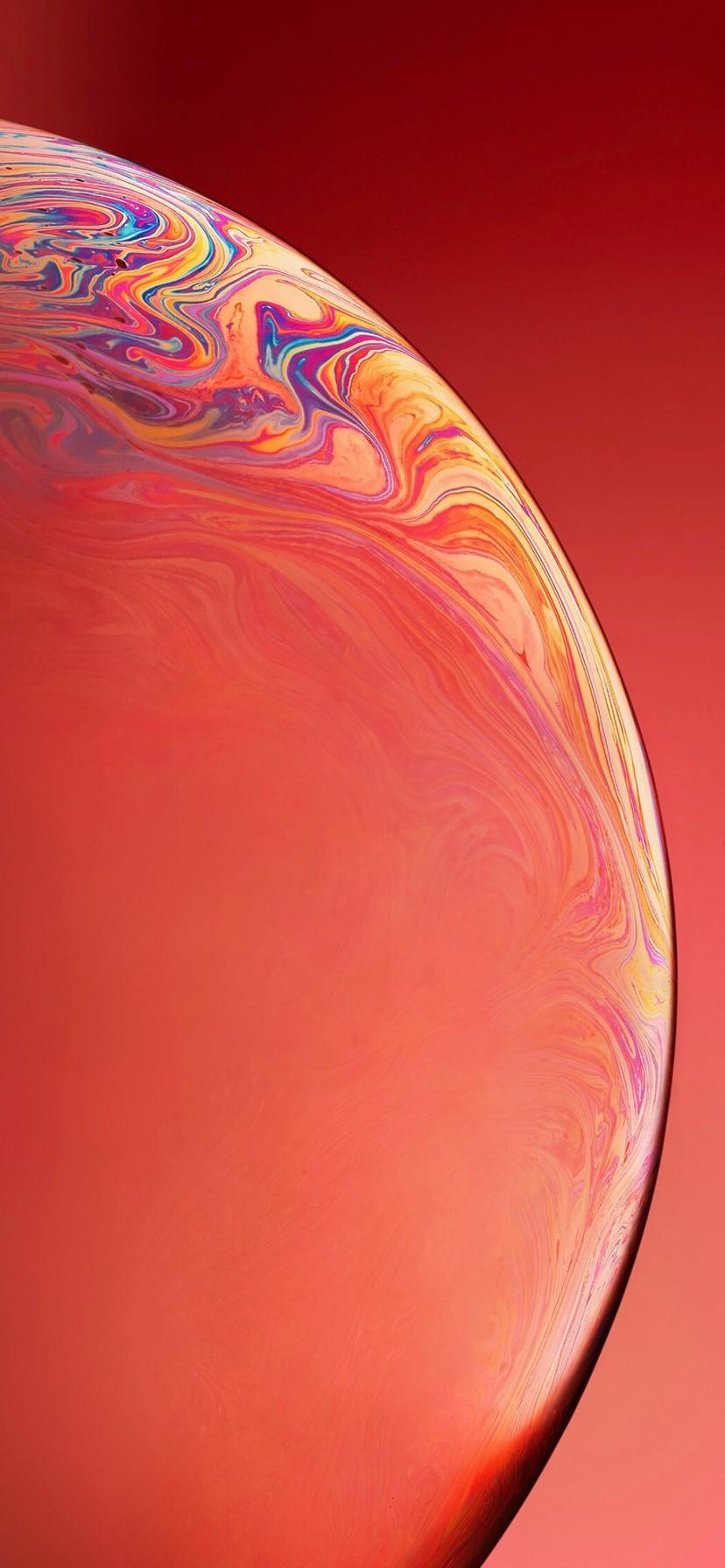 828x1792 cute iphone wallpaper, red, orange, pink, magenta, peach