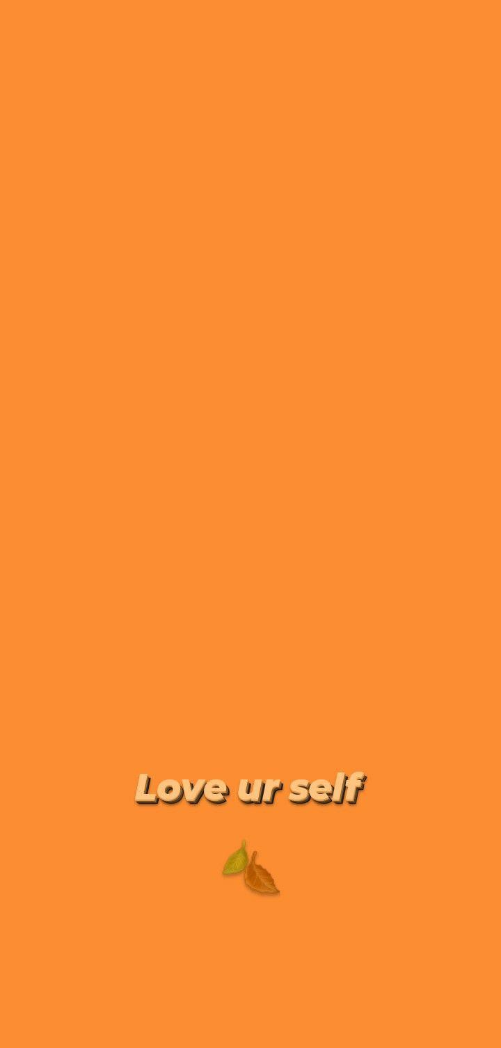 720x1506 HD wallpaper. Orange wallpaper, Orange aesthetic, HD wallpaper
