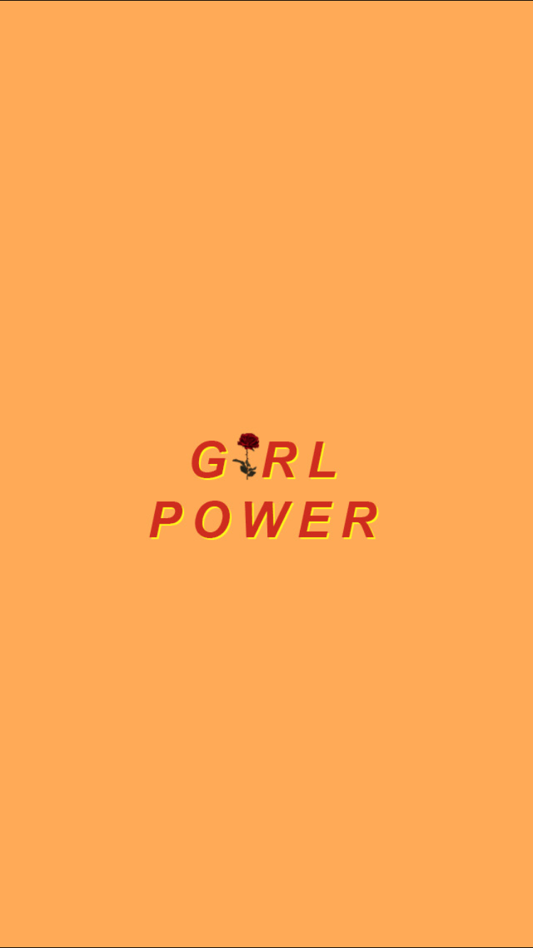 750x1334 Aesthetic Light Orange Wallpaper